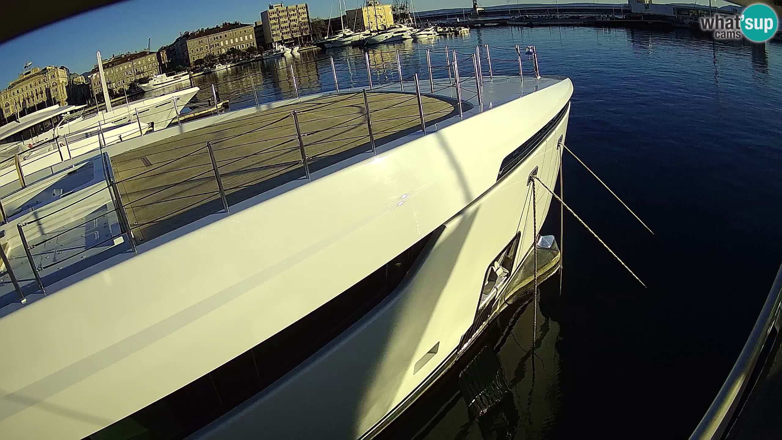 Rijeka – Botel Marina webcam en direct