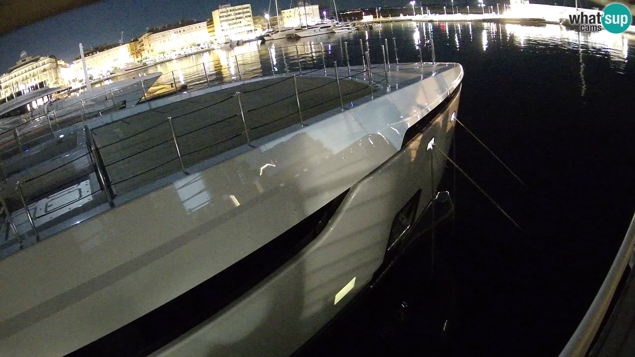Botel Marina cámara web en vivo Rijeka