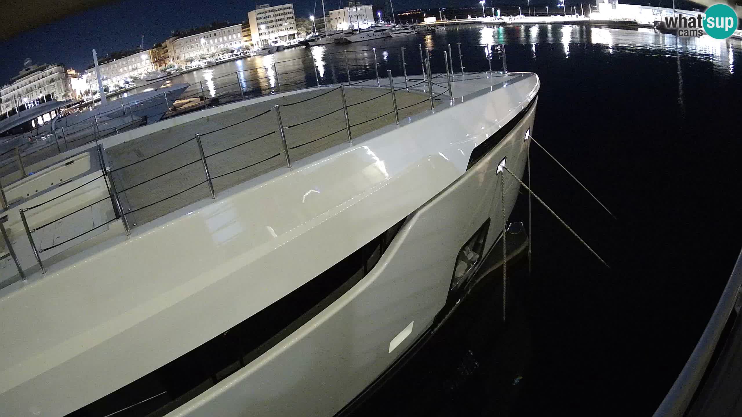 Reka – Botel Marina spletna kamera