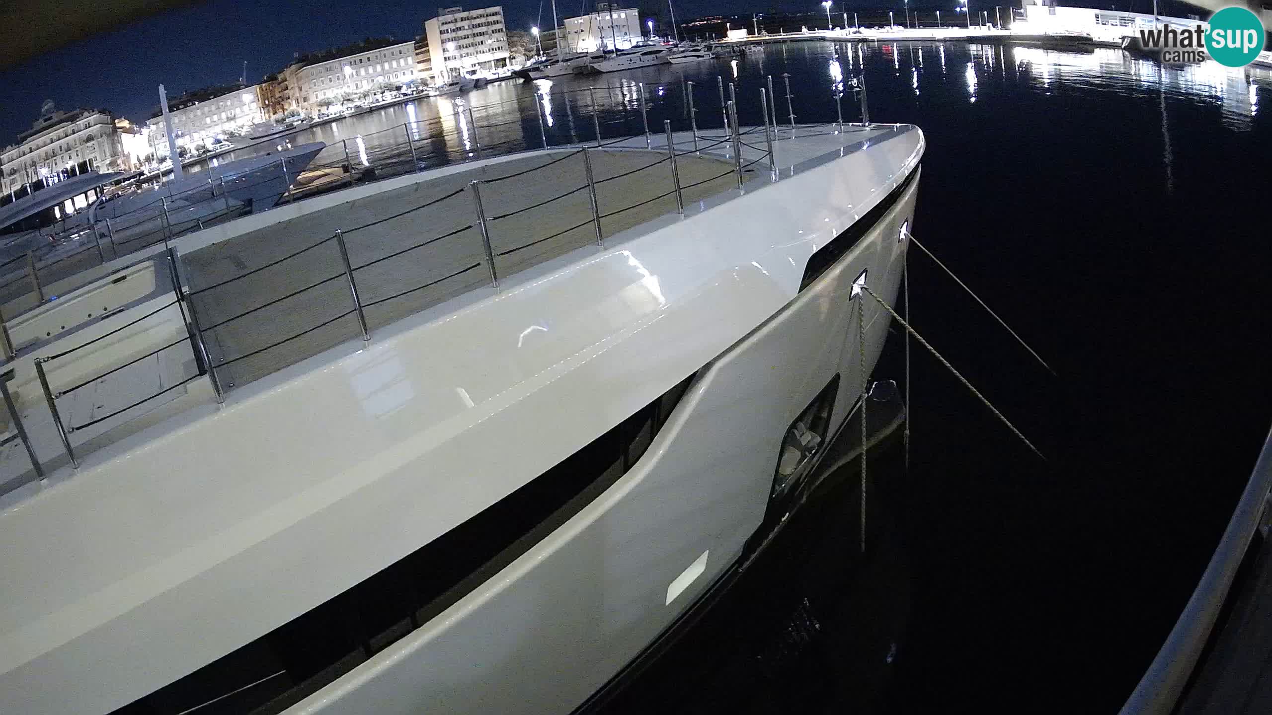 Reka – Botel Marina spletna kamera