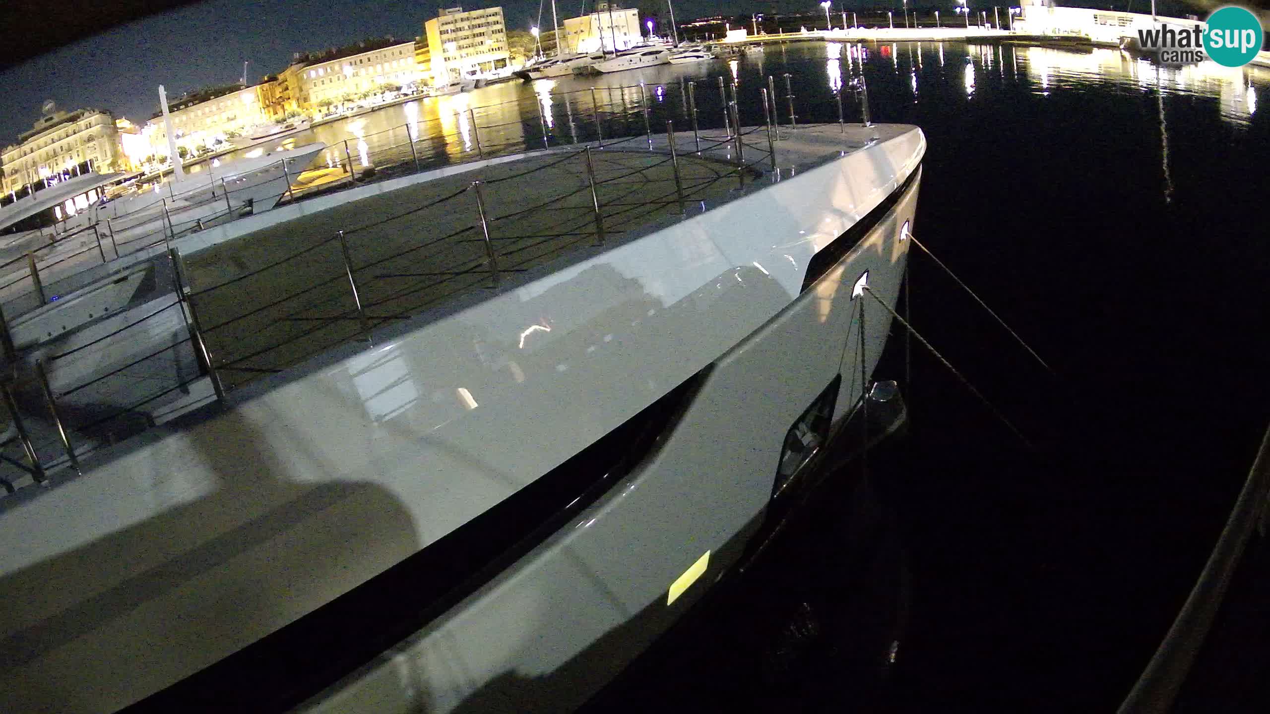 Rijeka – Botel Marina webcam en direct