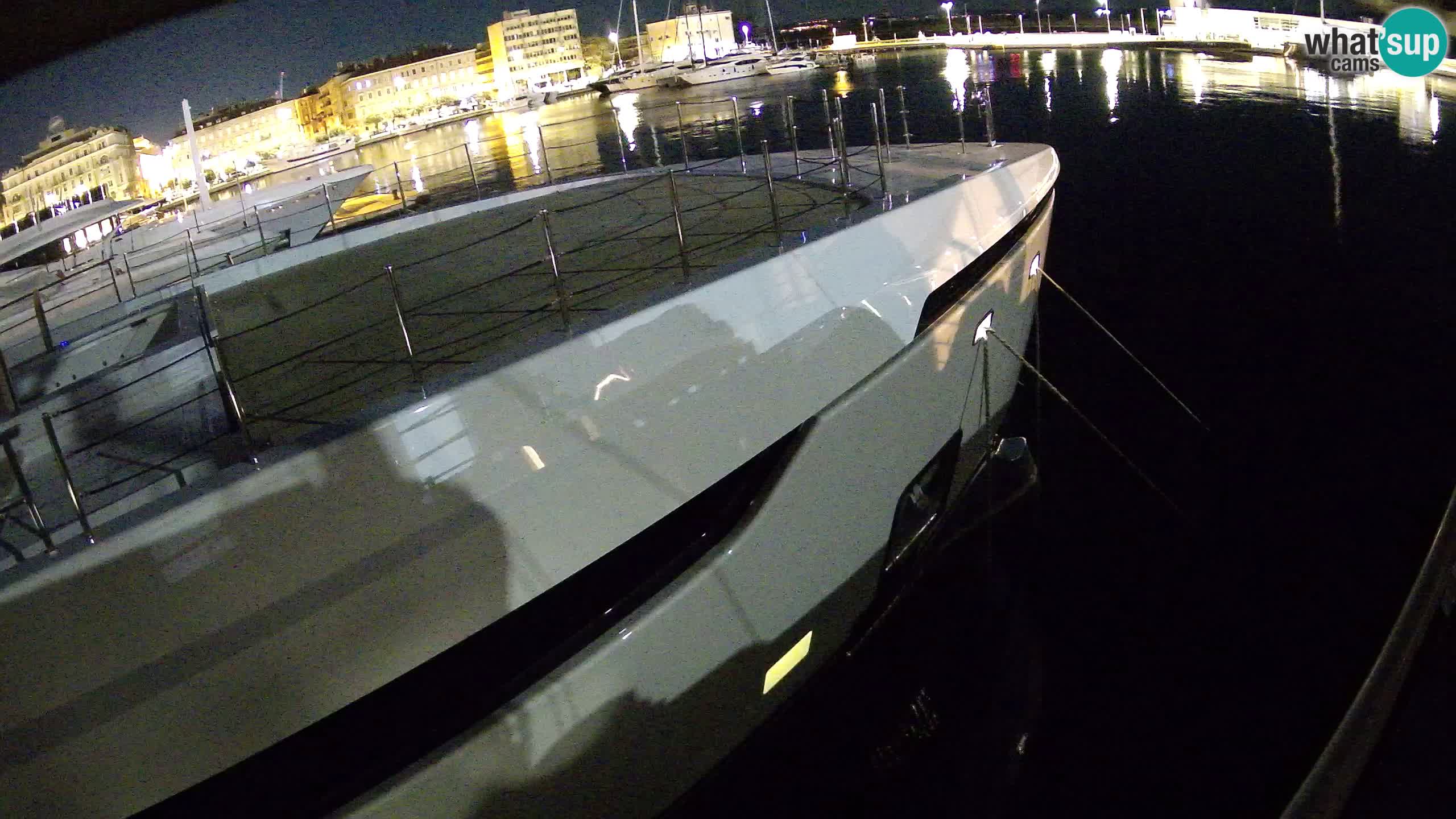 Rijeka – Botel Marina web kamera