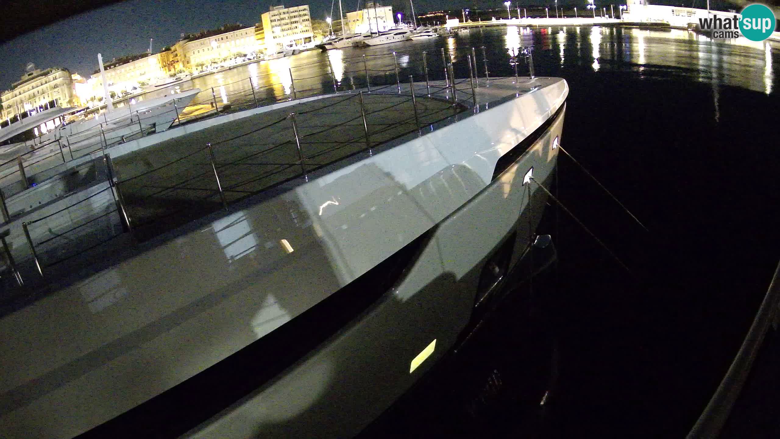 Reka – Botel Marina spletna kamera