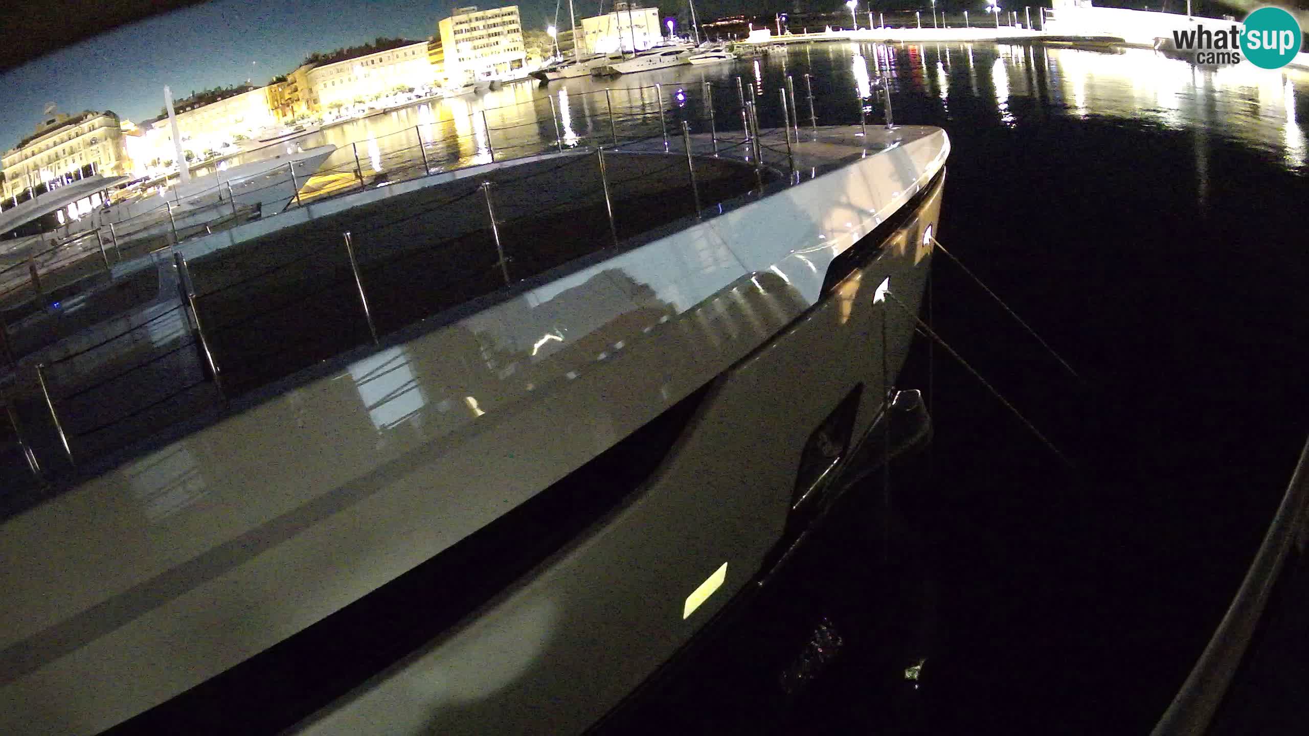 Botel Marina cámara web en vivo Rijeka