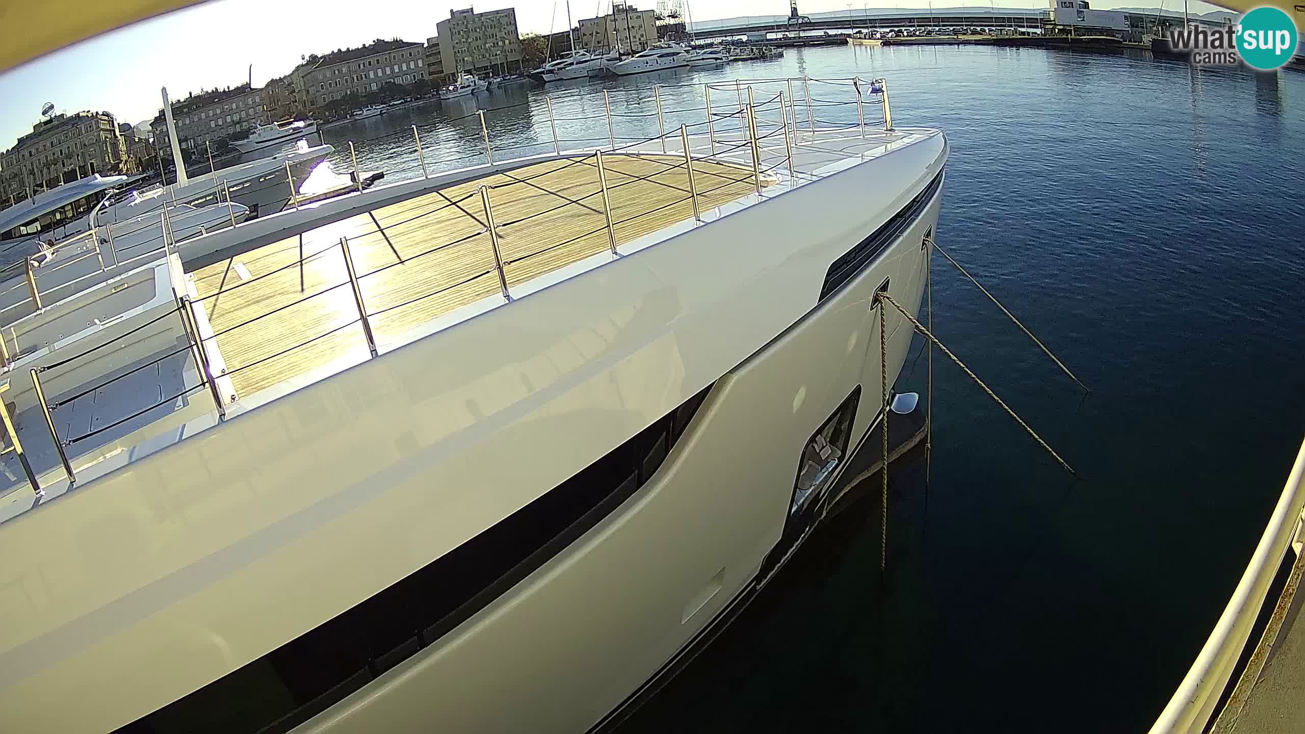 Rijeka – Botel Marina webcam en direct