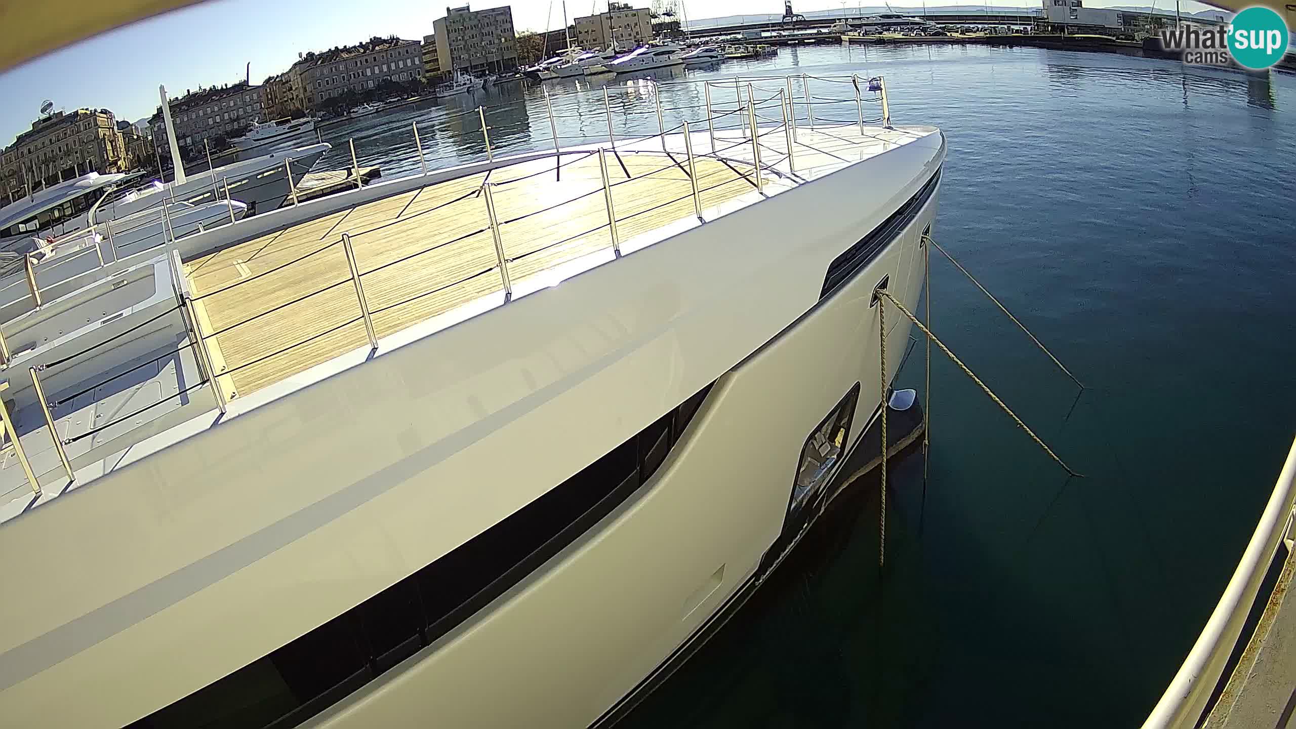 Rijeka – Botel Marina web kamera