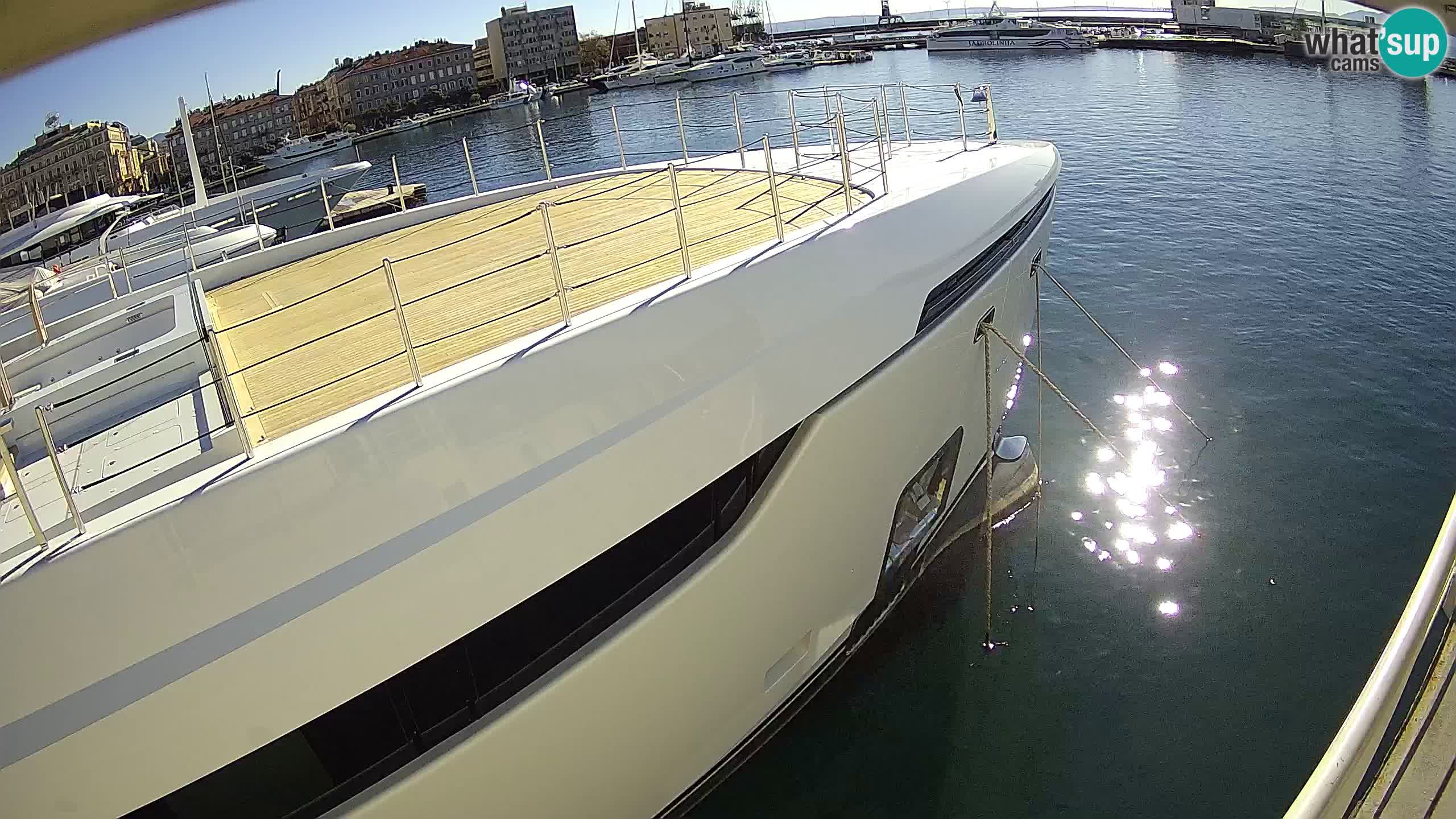 Rijeka – Botel Marina web kamera