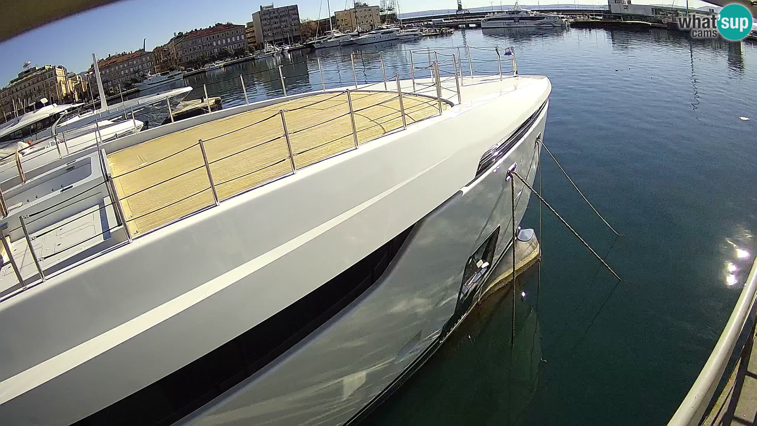 Rijeka – Botel Marina webcam en direct