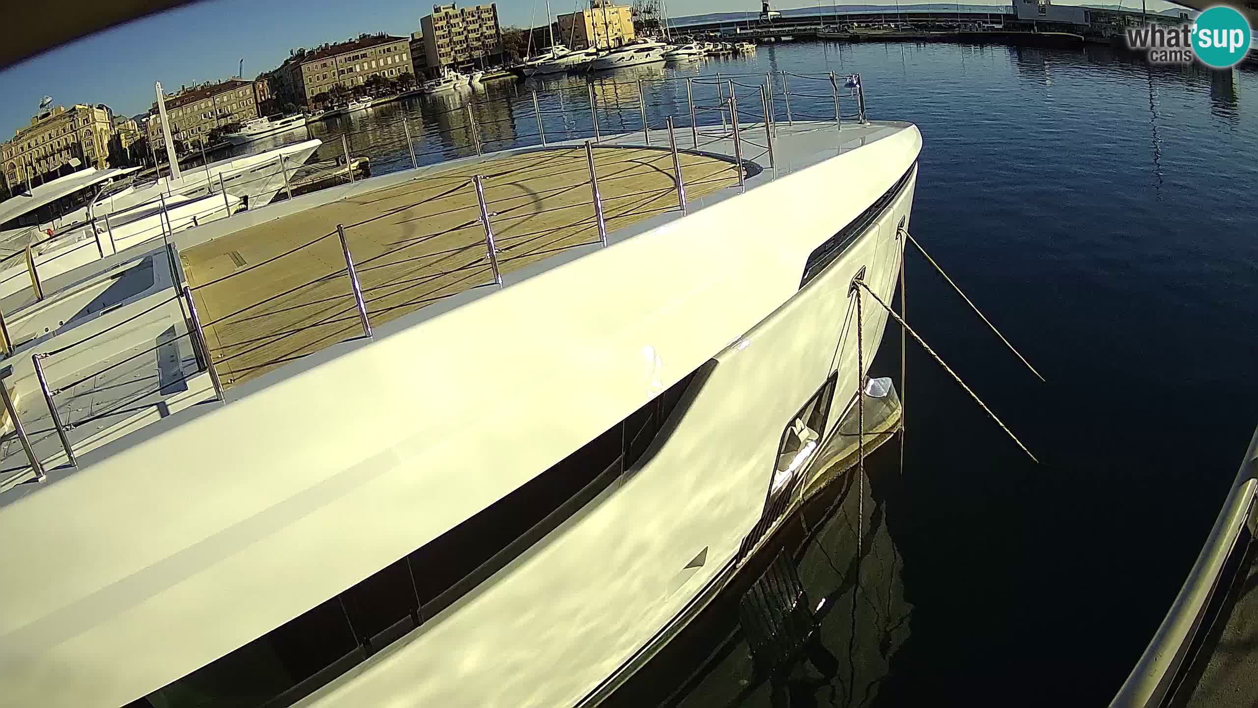 Reka – Botel Marina spletna kamera