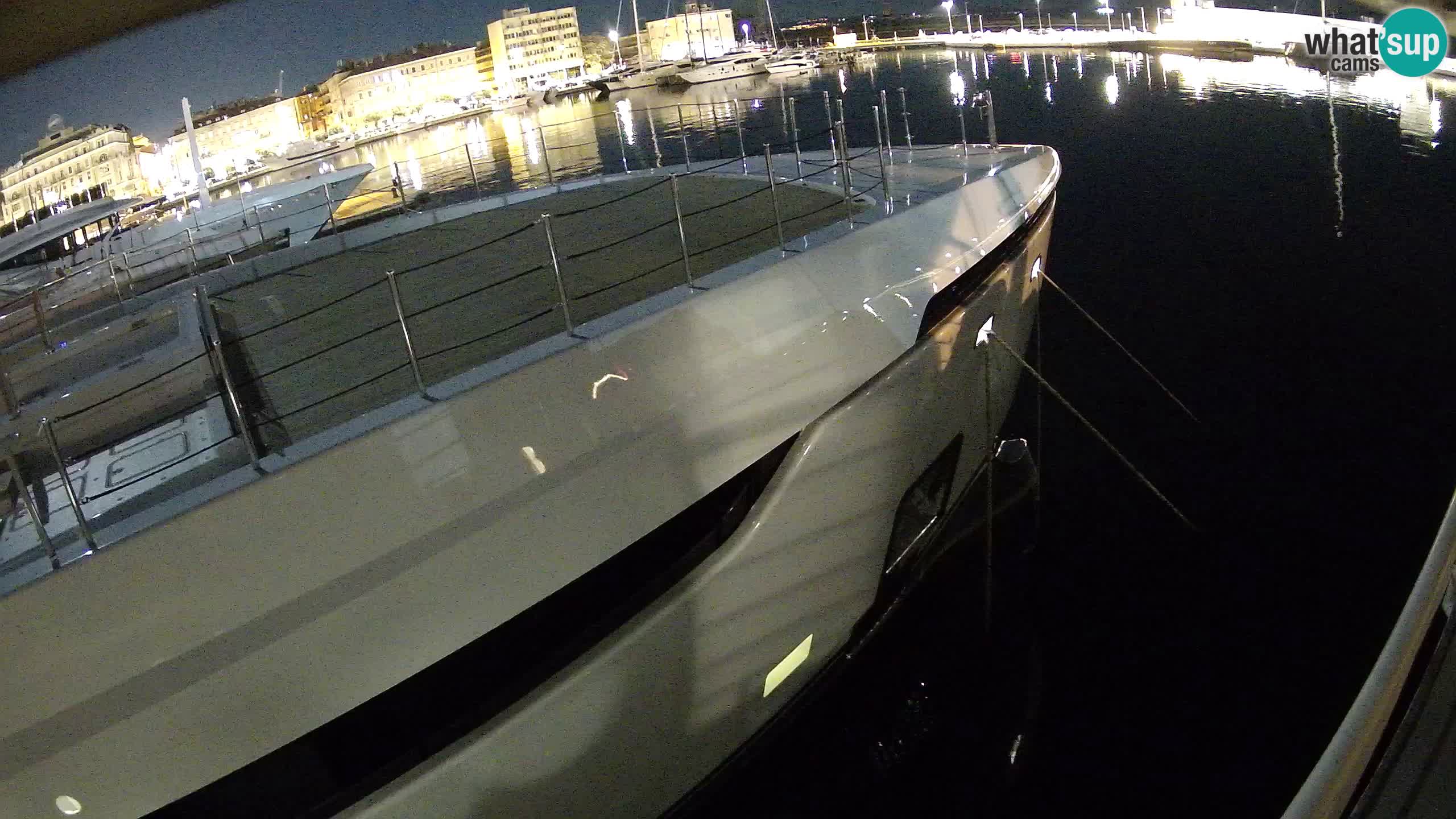 Rijeka – Botel Marina webcam en direct