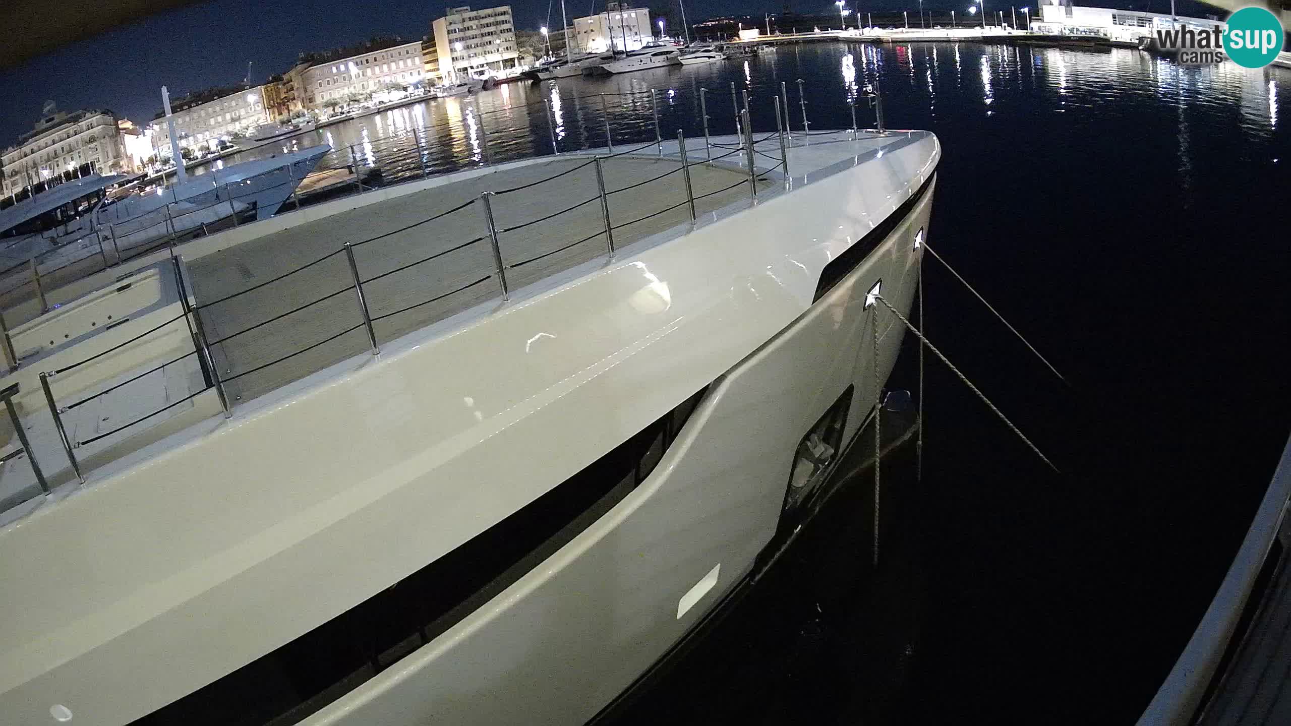 Rijeka – Botel Marina web kamera