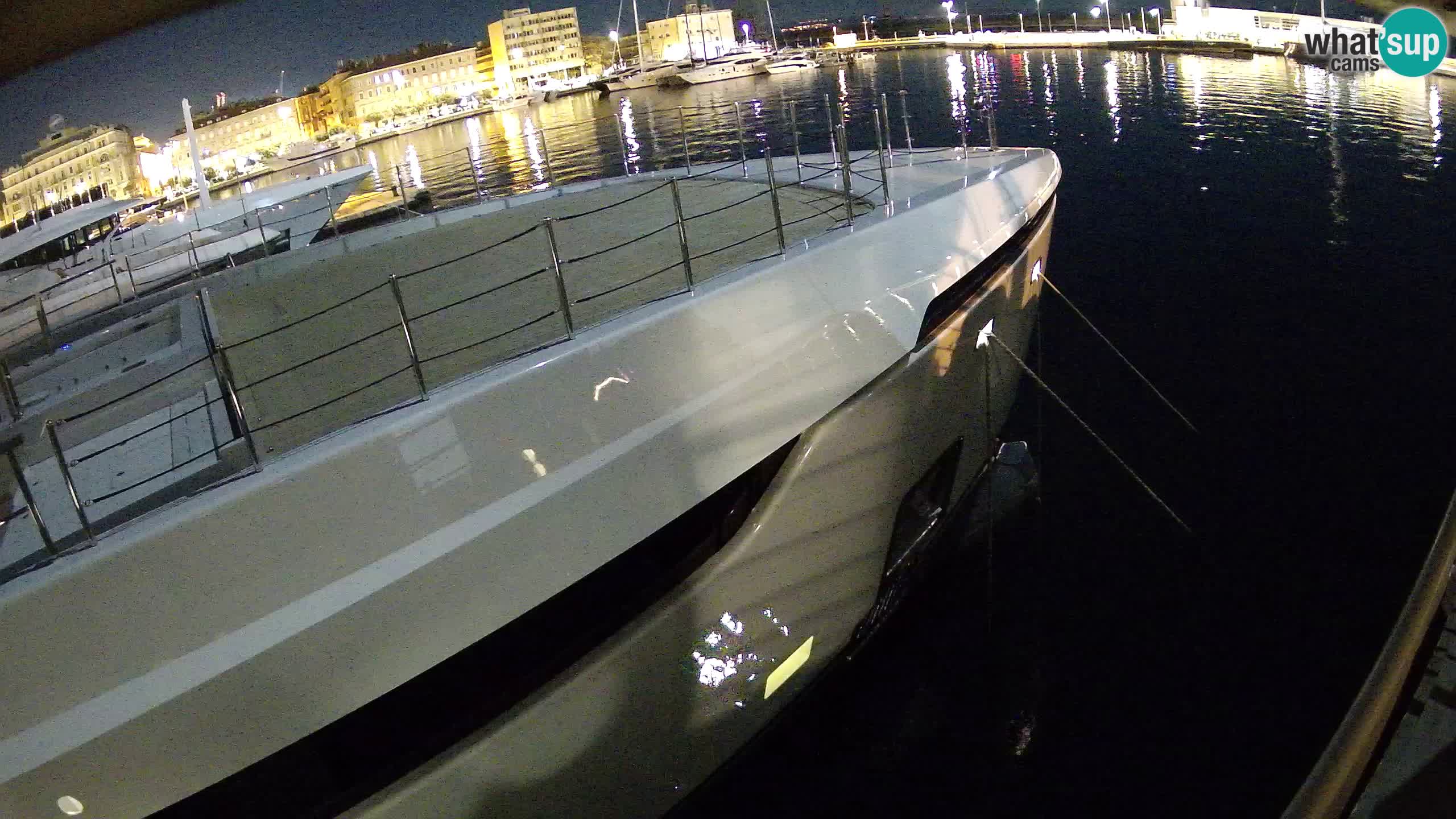Botel Marina cámara web en vivo Rijeka