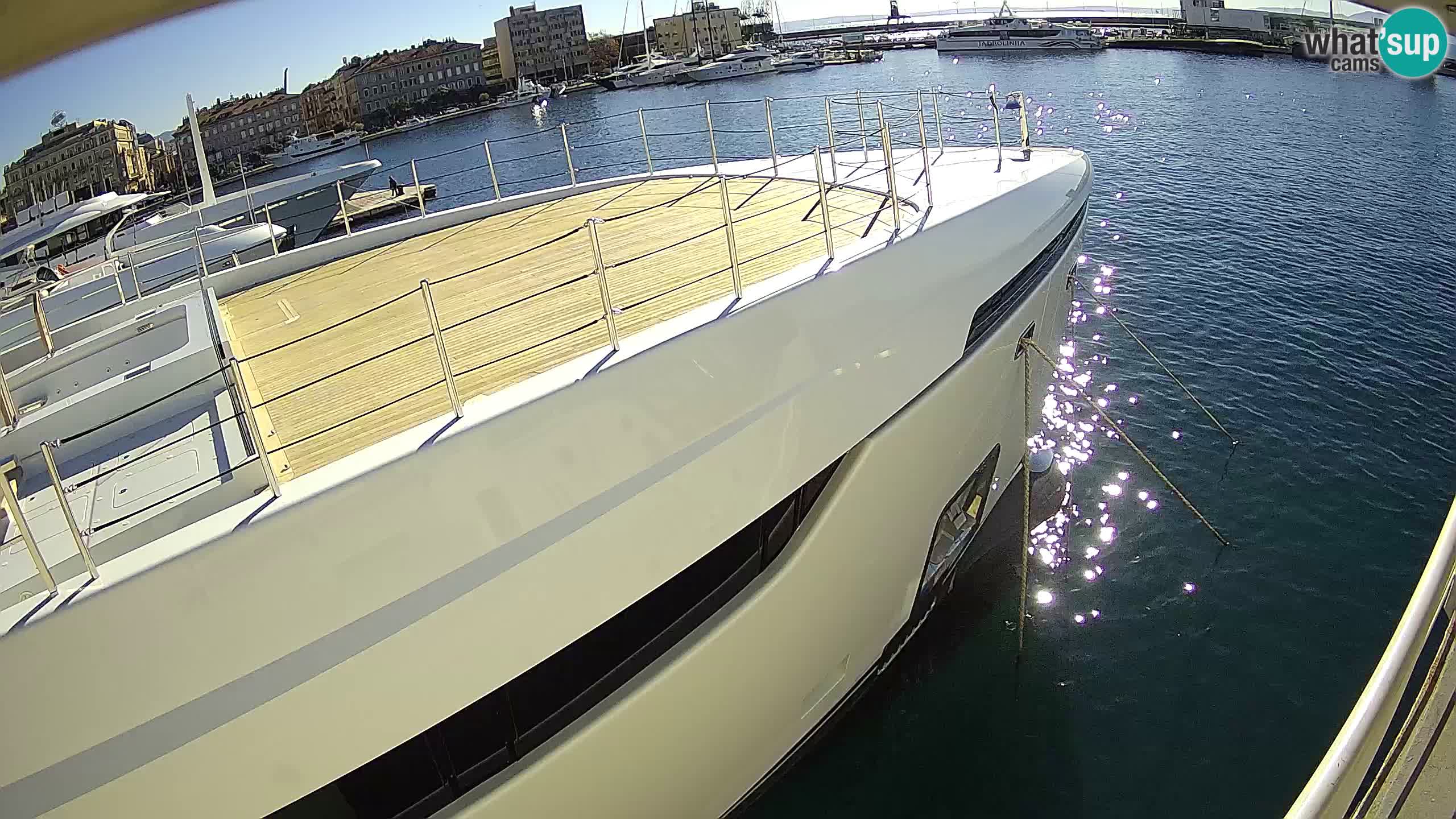 Rijeka – Botel Marina web kamera