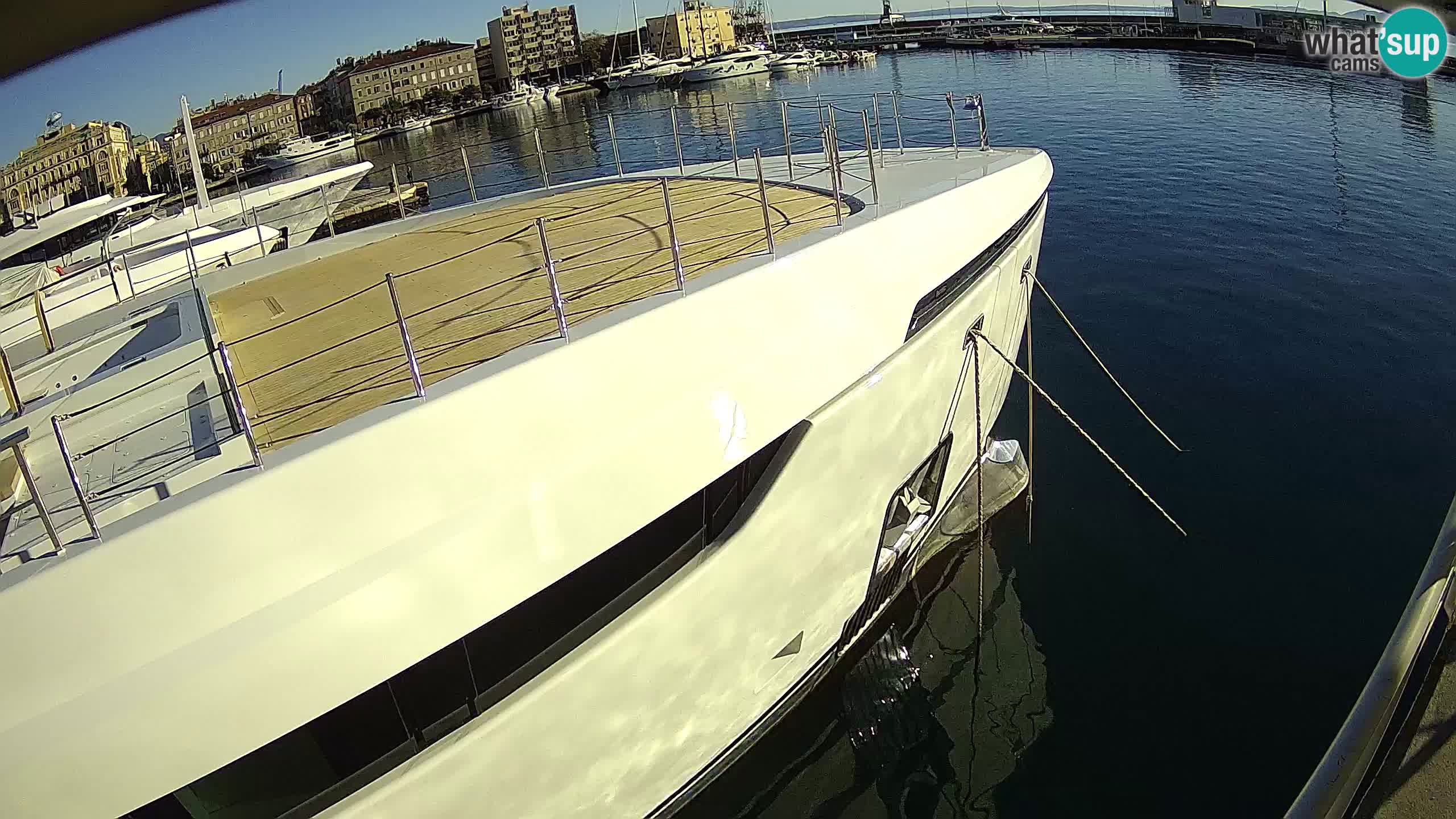 Rijeka – Botel Marina webcam en direct