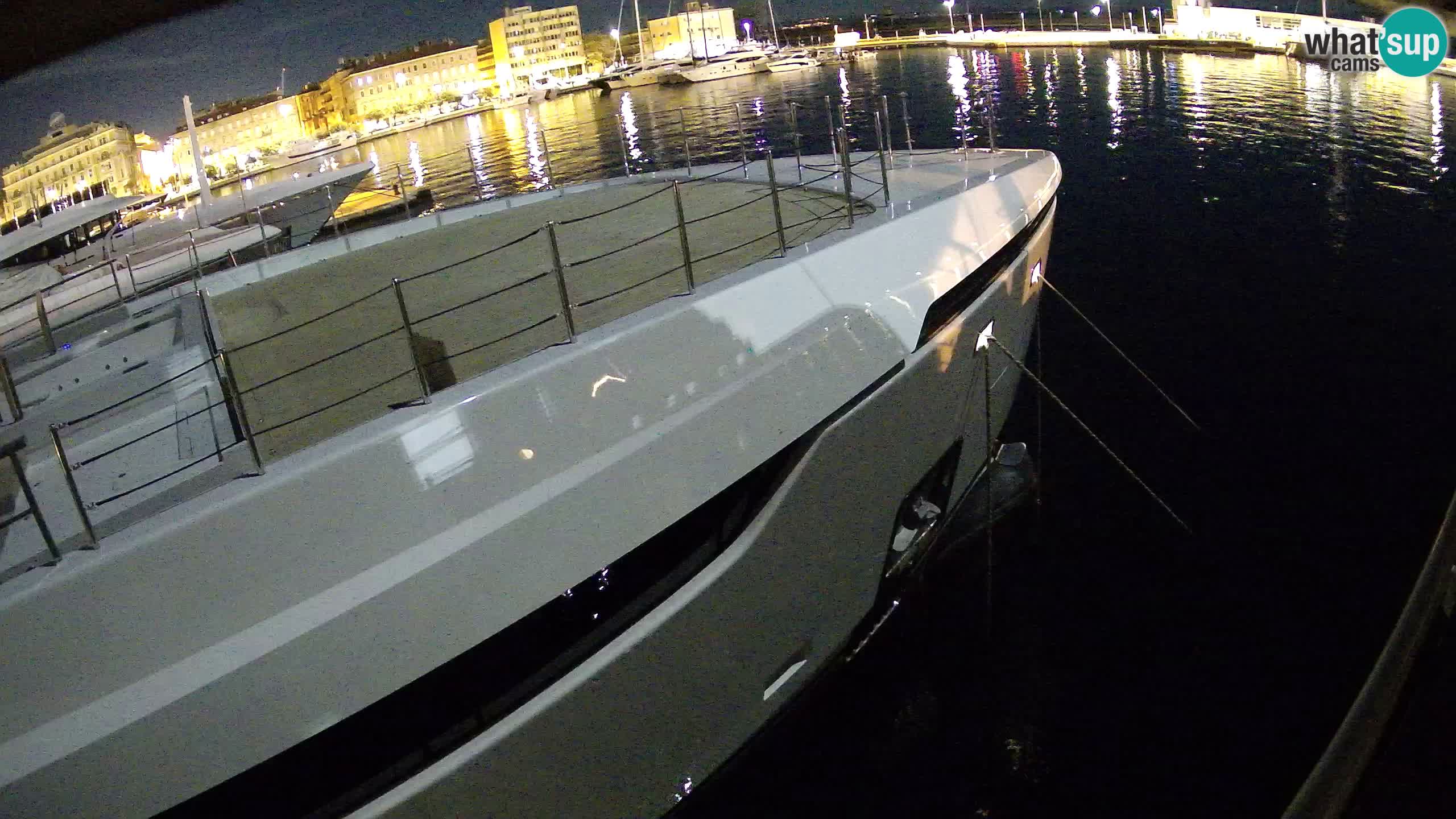Botel Marina cámara web en vivo Rijeka