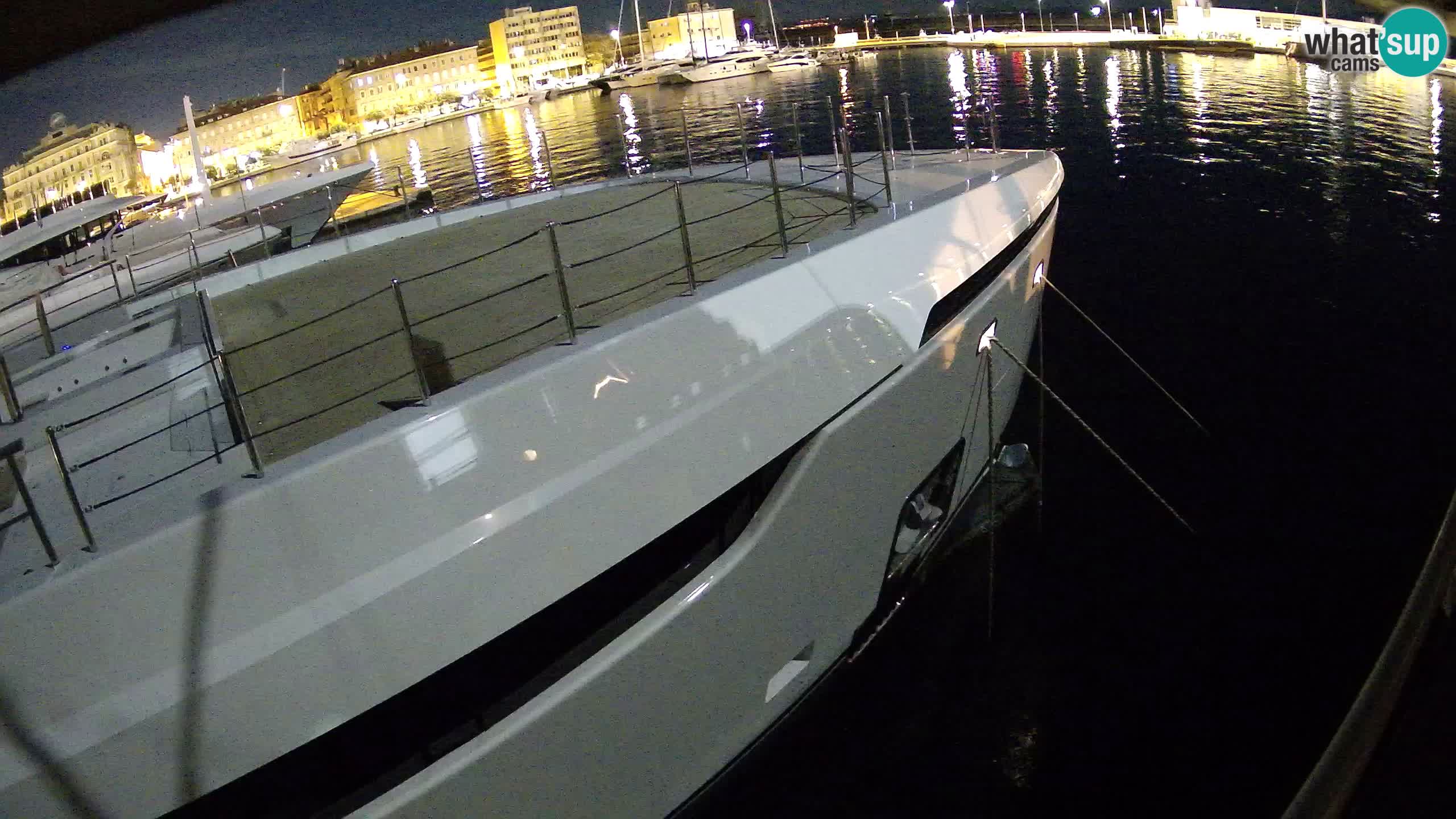 Rijeka – Botel Marina web kamera
