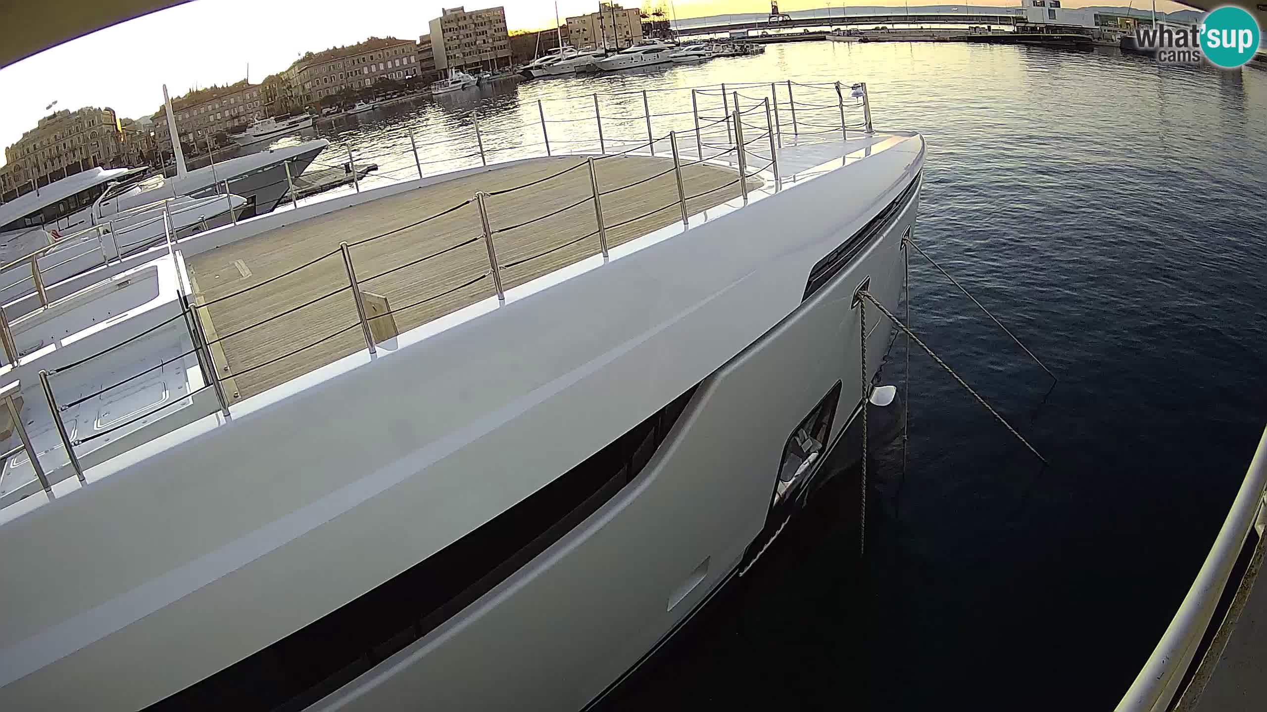 Rijeka – Botel Marina webcam en direct