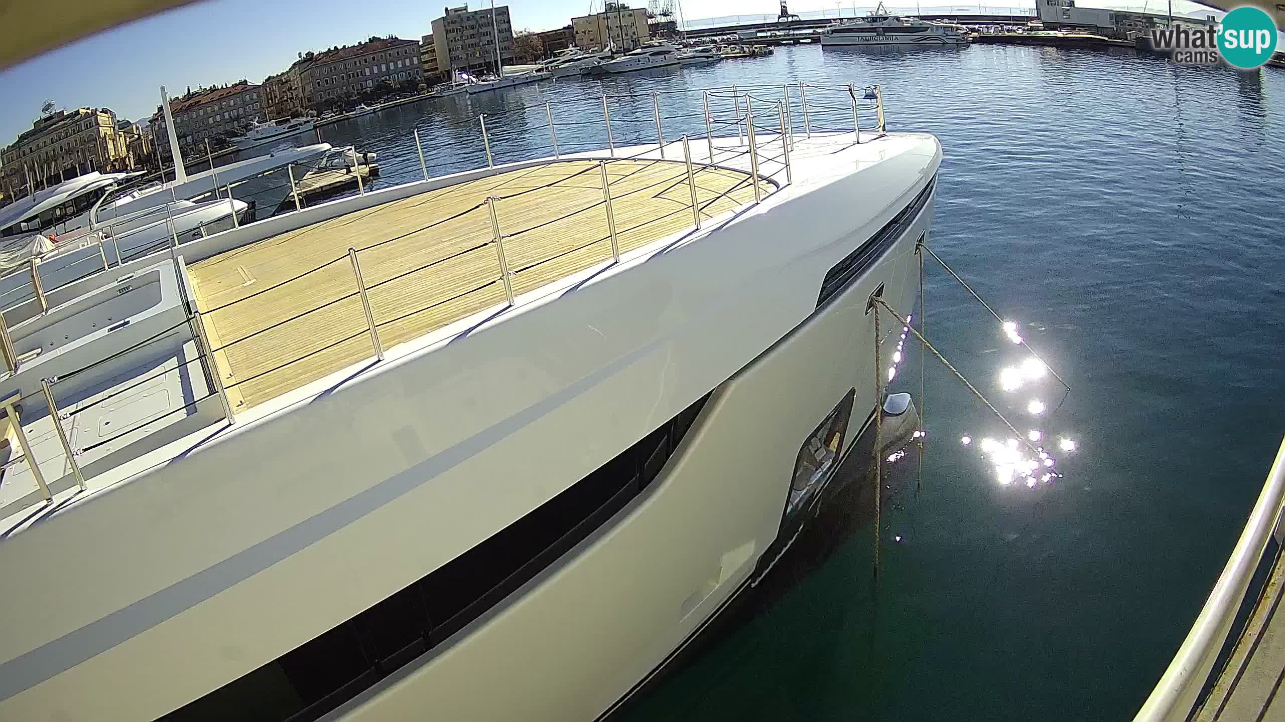 Rijeka – Botel Marina webcam en direct