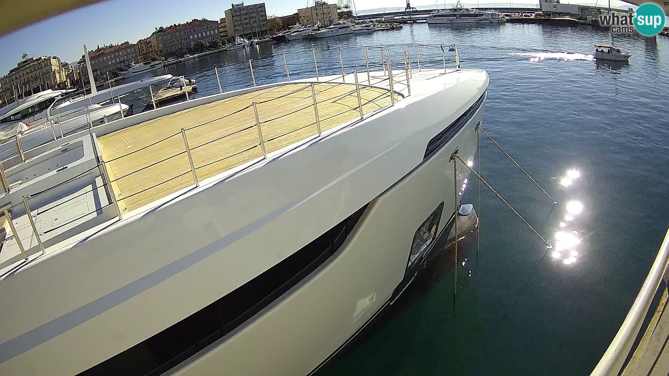 Botel Marina cámara web en vivo Rijeka