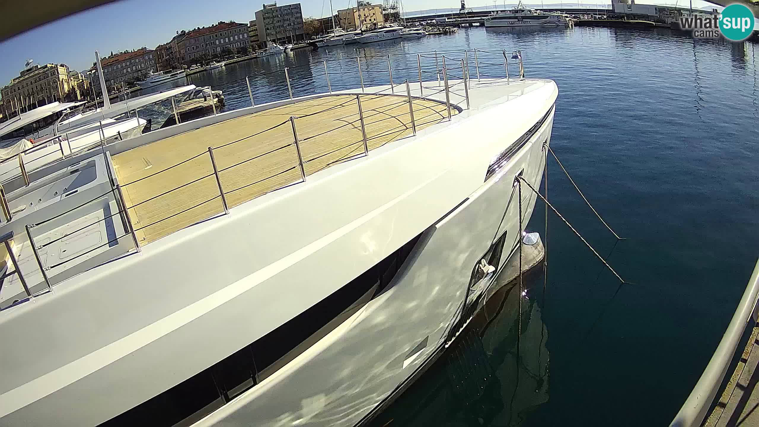 Rijeka – Botel Marina webcam en direct