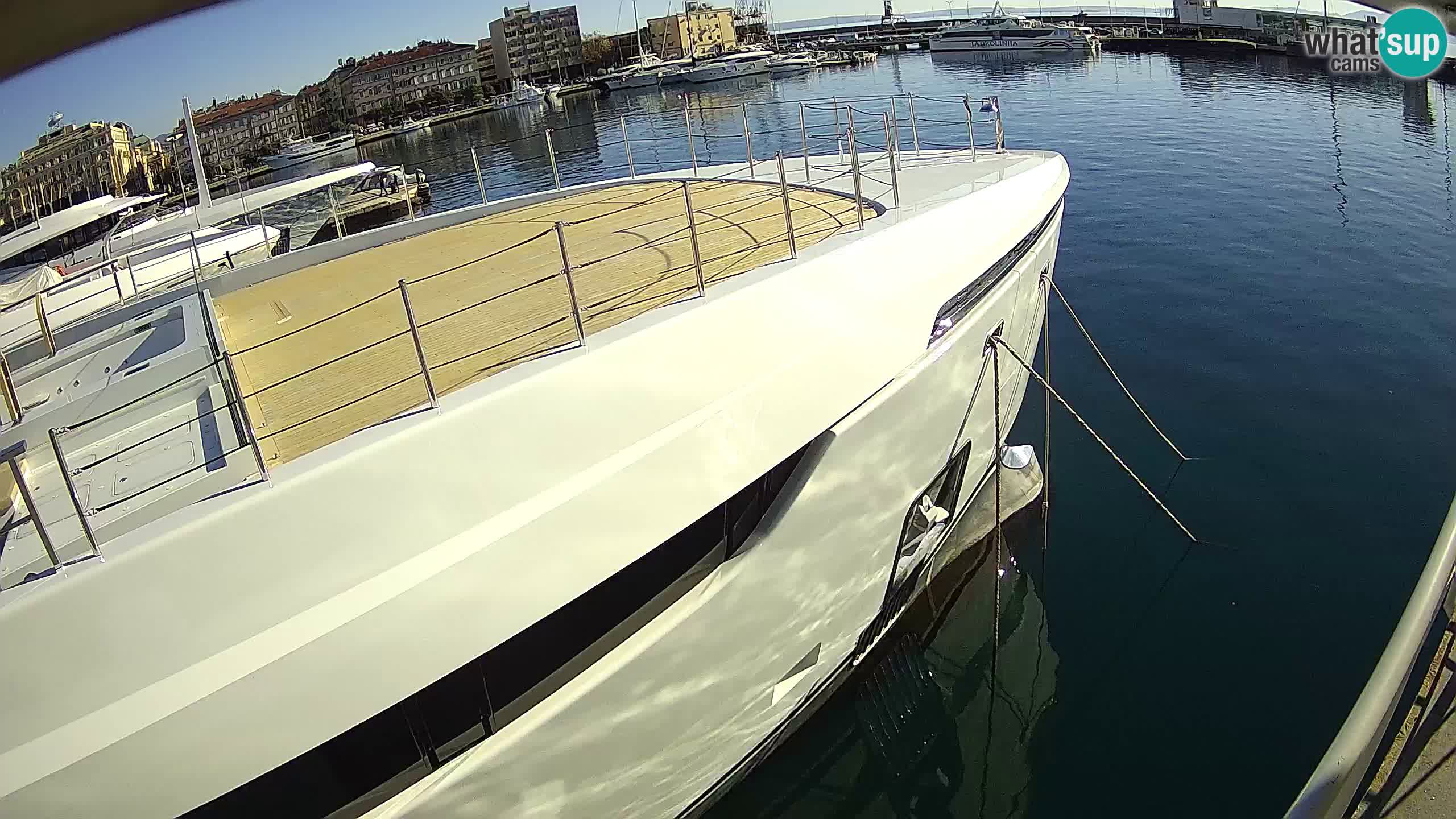 Rijeka – Botel Marina webcam en direct