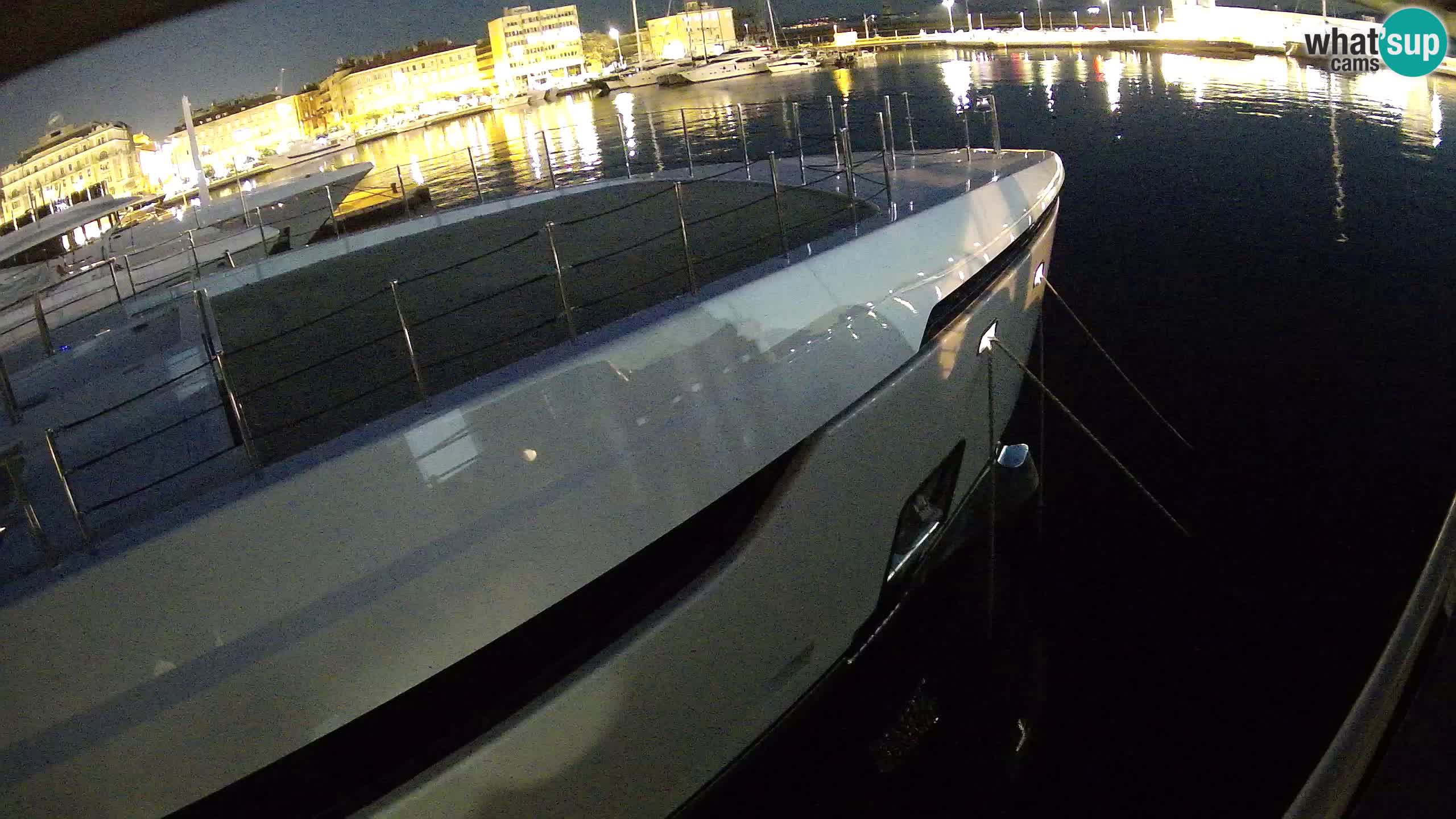 Reka – Botel Marina spletna kamera