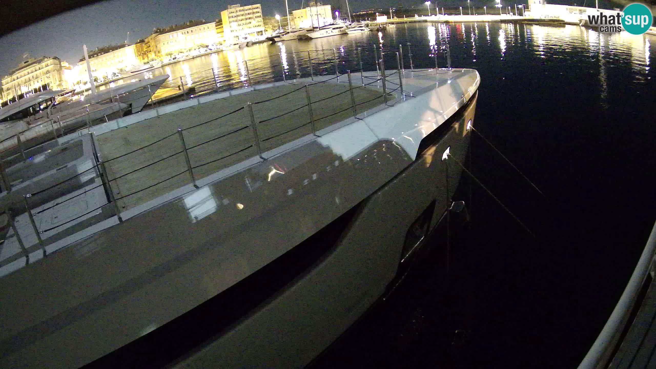 Botel Marina cámara web en vivo Rijeka