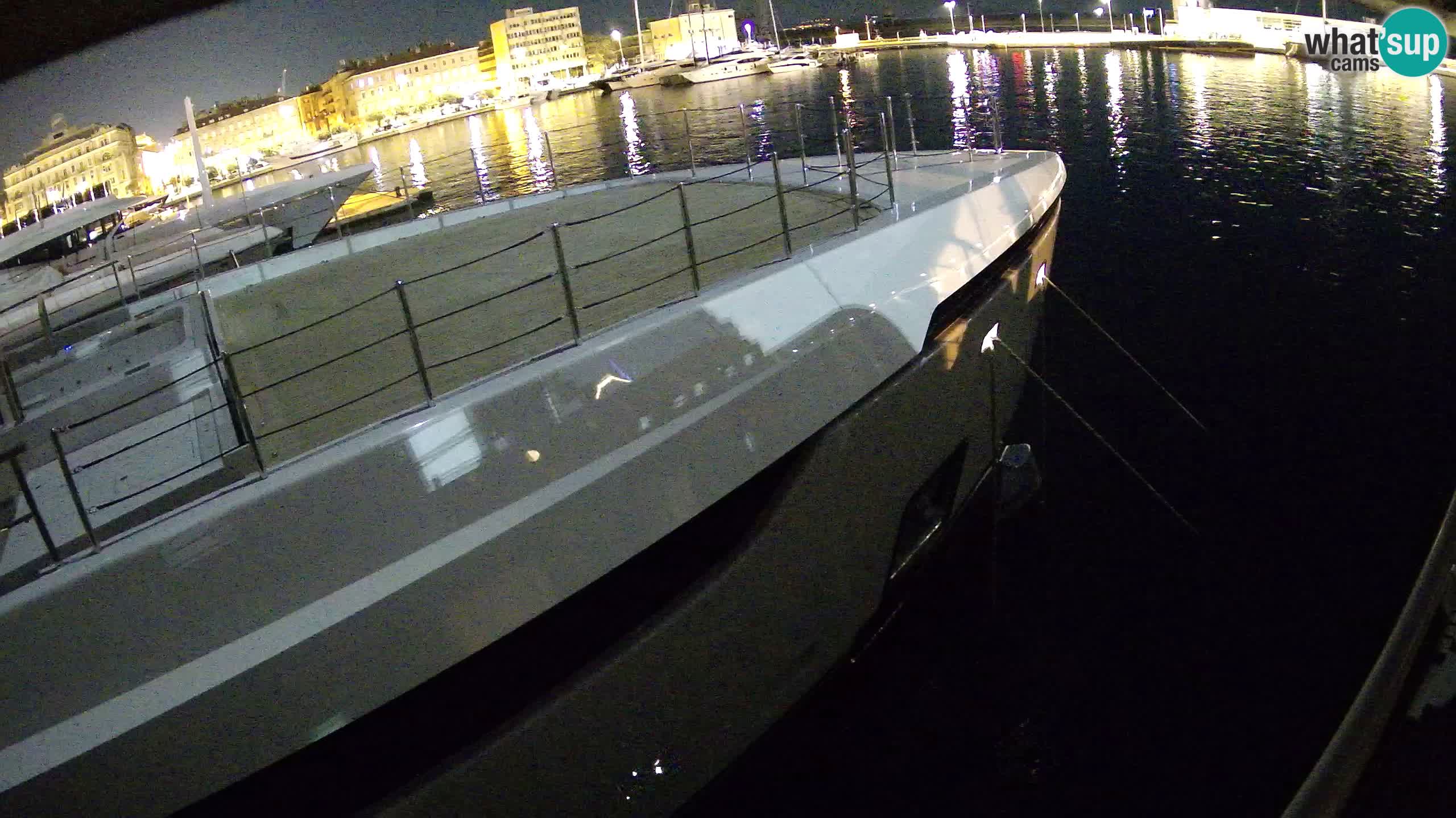 Rijeka – Botel Marina web kamera