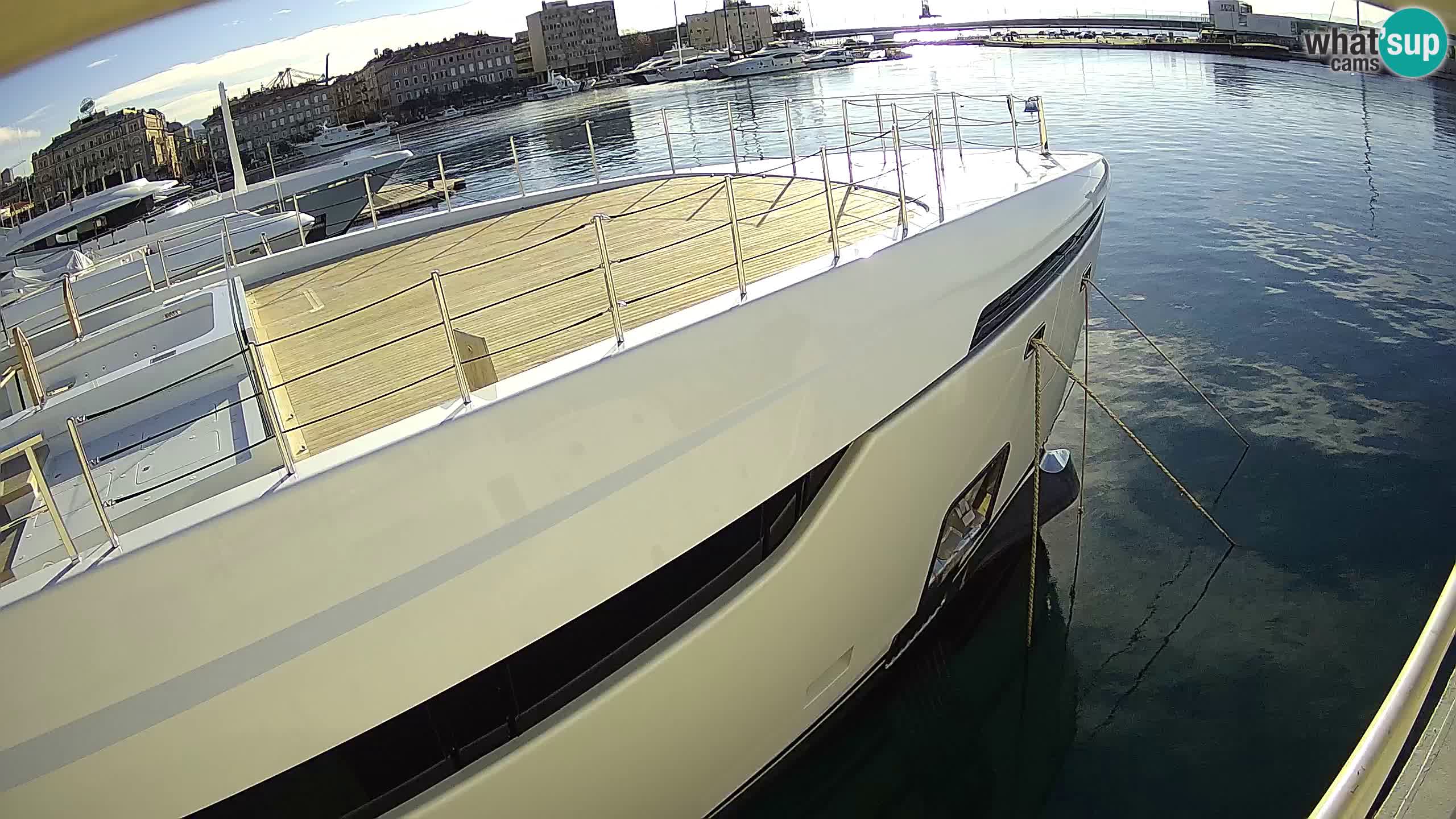 Rijeka – Botel Marina web kamera