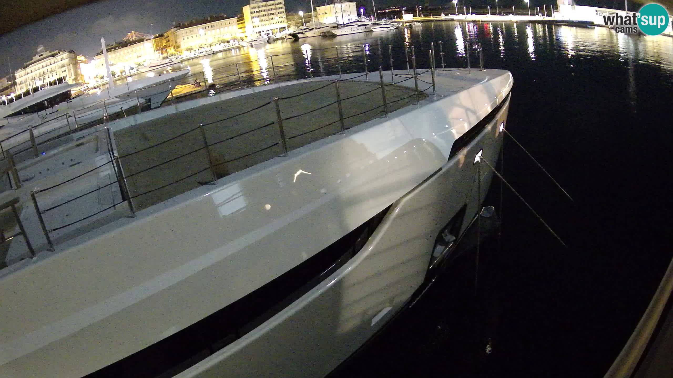Botel Marina cámara web en vivo Rijeka
