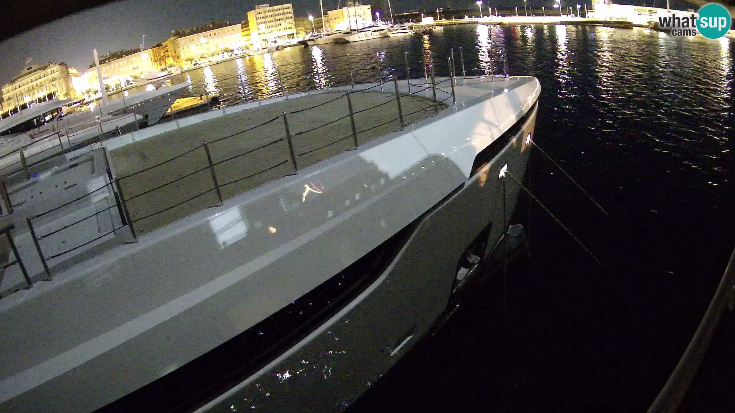 Rijeka – Botel Marina webcam en direct