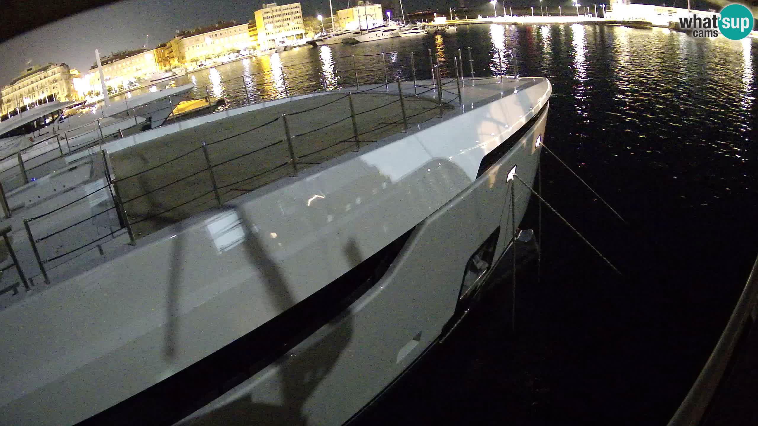 Rijeka – Botel Marina webcam en direct