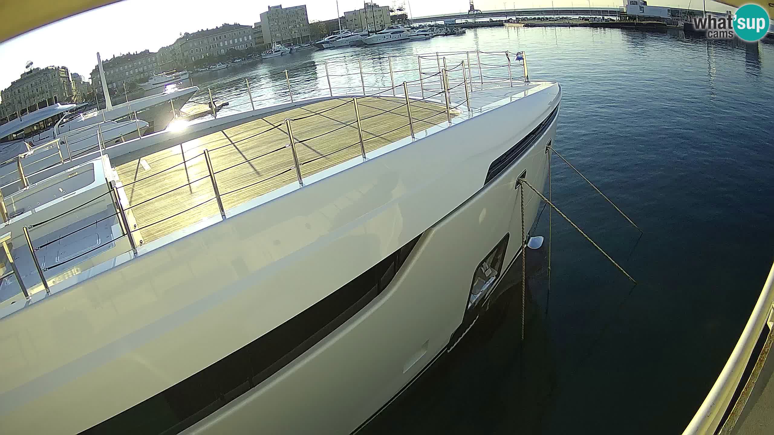 Rijeka – Botel Marina webcam en direct