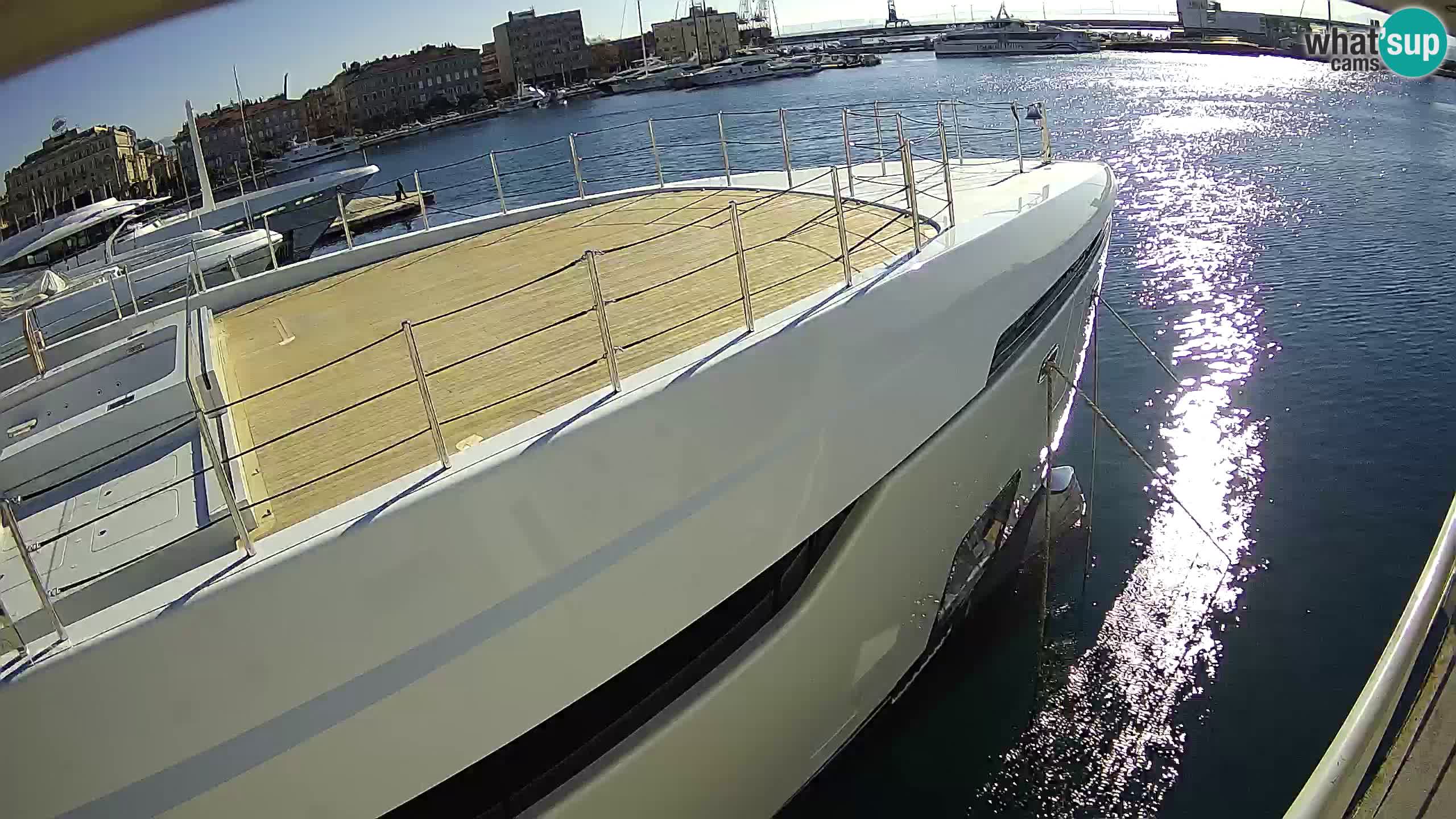 Rijeka – Botel Marina web kamera