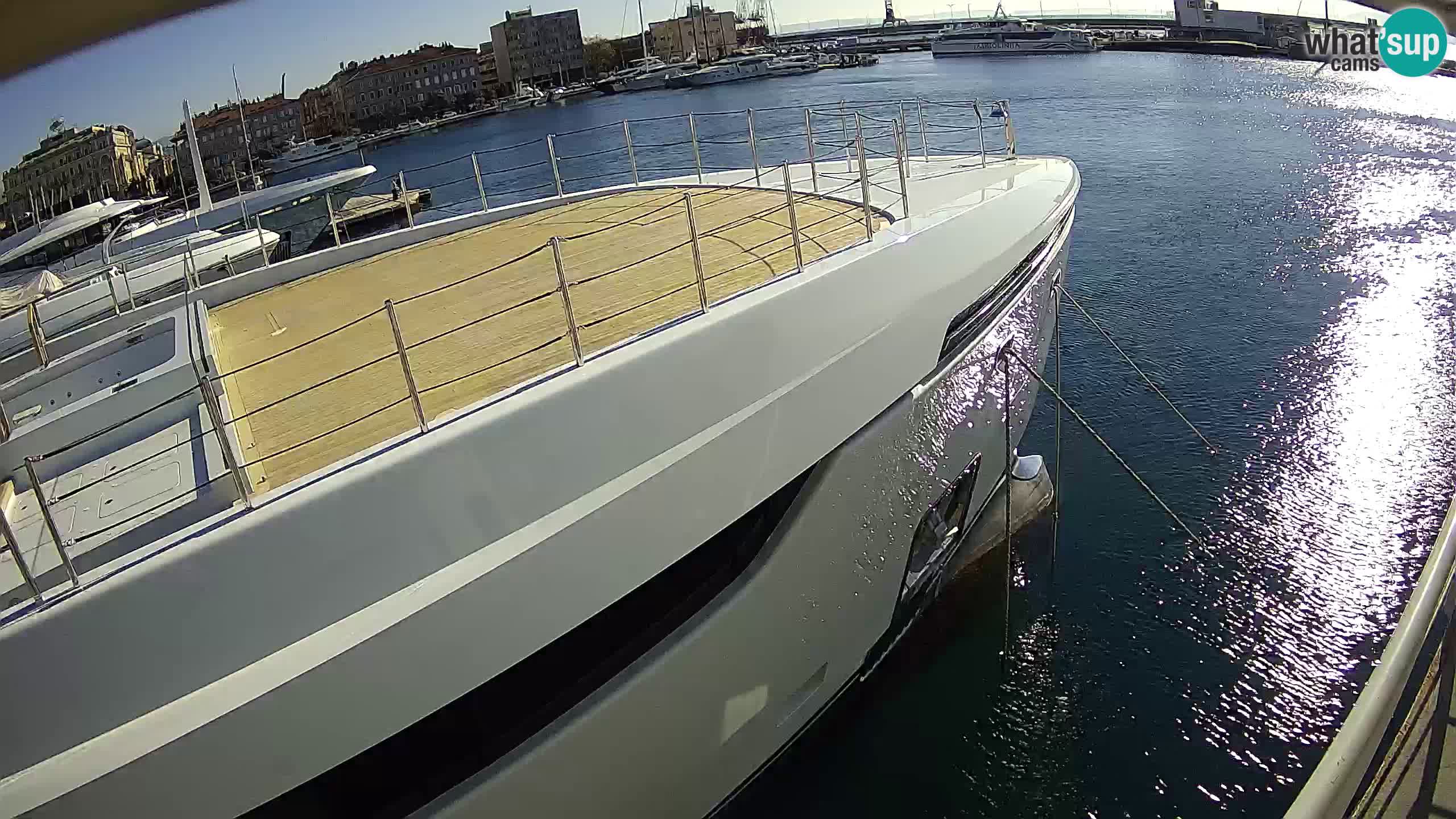 Rijeka – Botel Marina web kamera