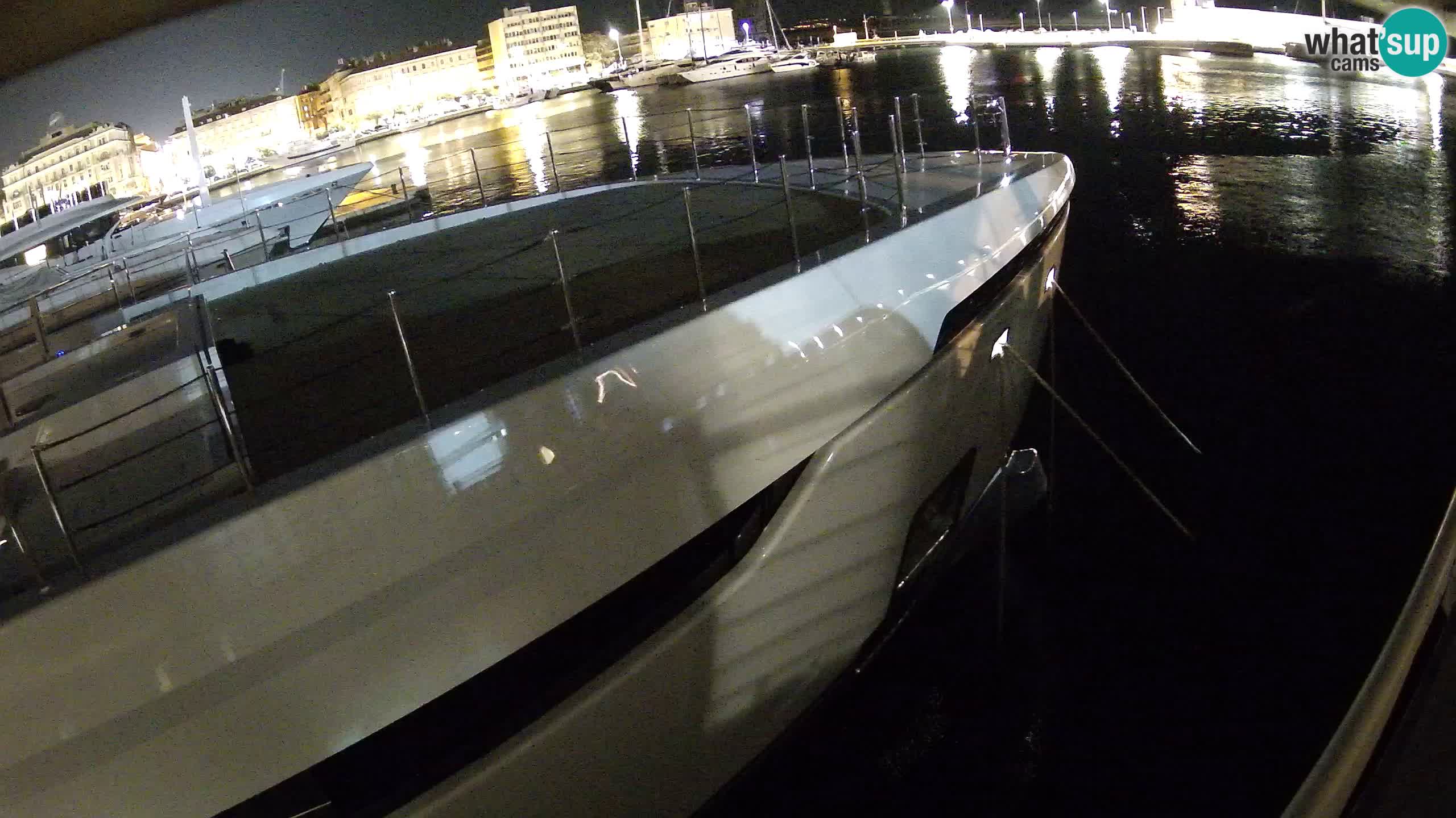 Rijeka – Botel Marina webcam en direct