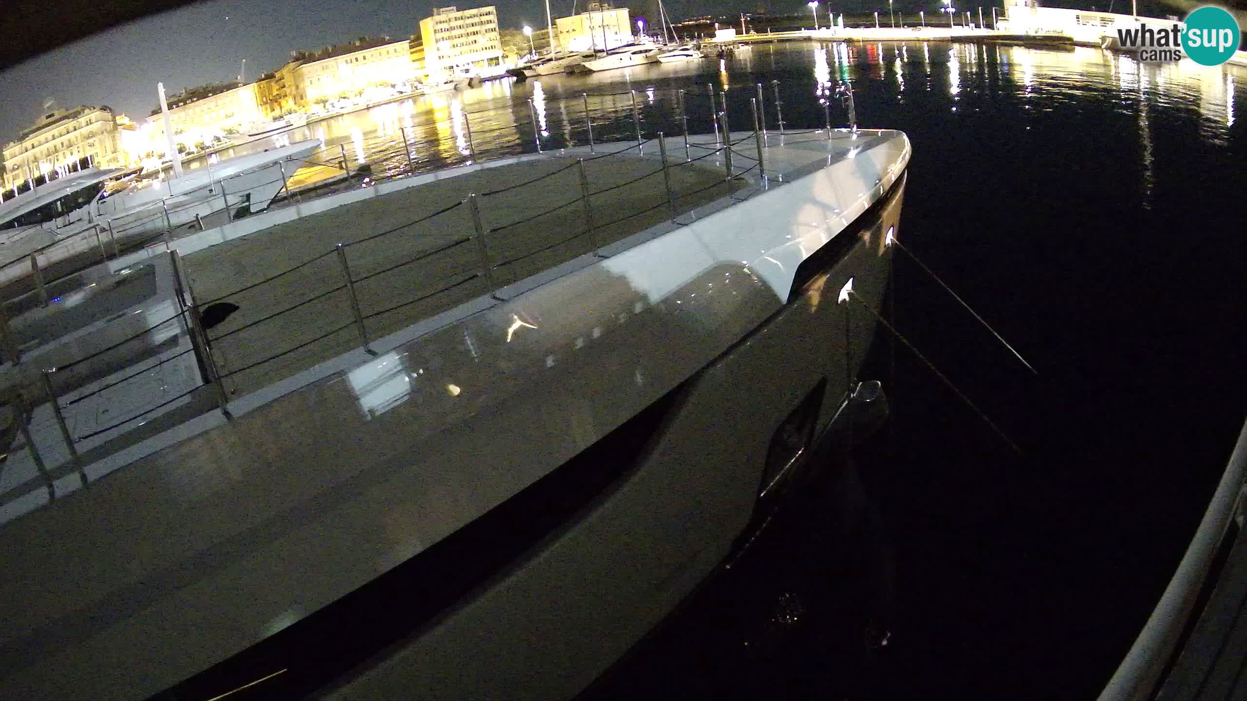 Rijeka – Botel Marina webcam en direct