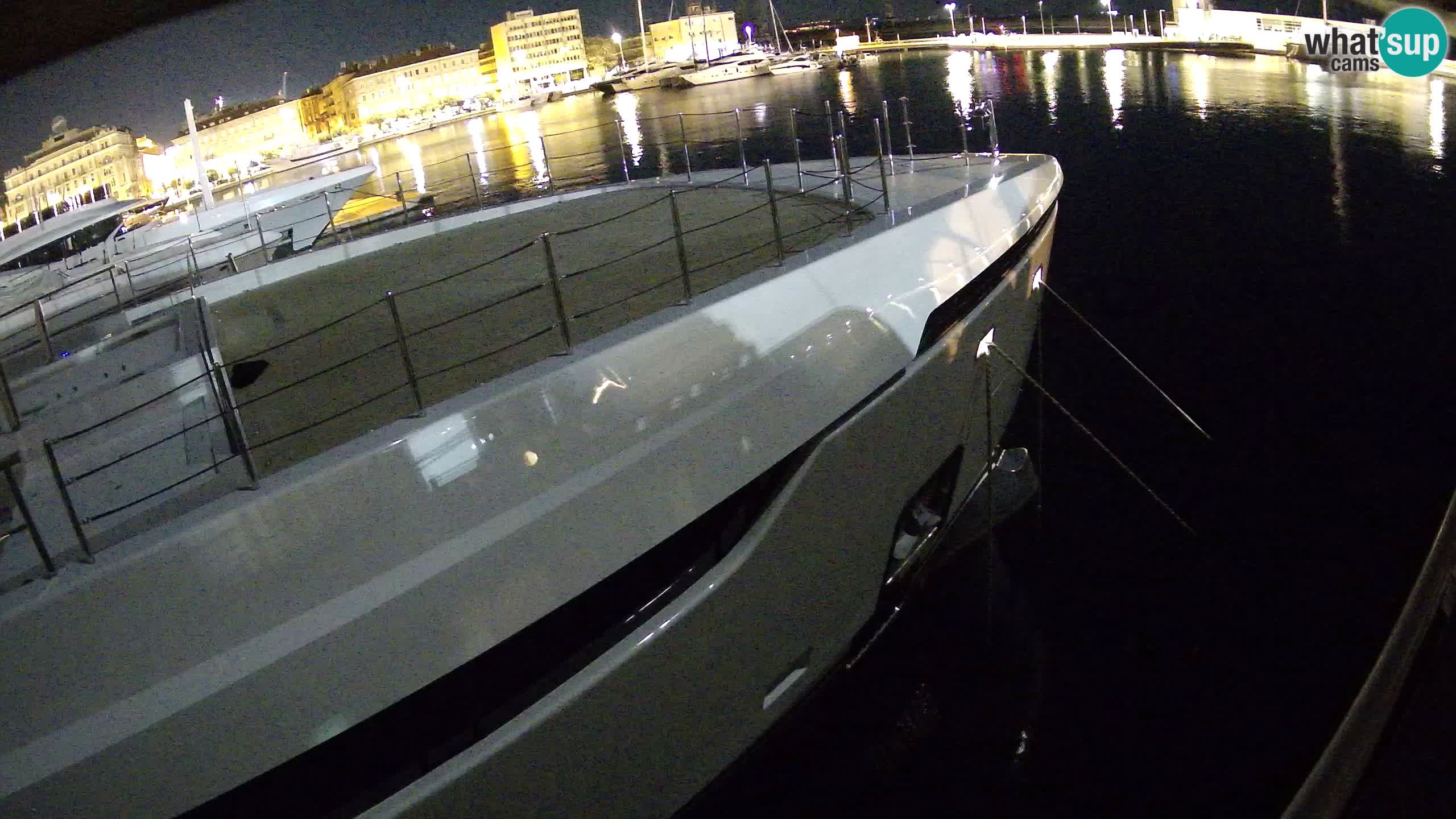 Rijeka – Botel Marina web kamera