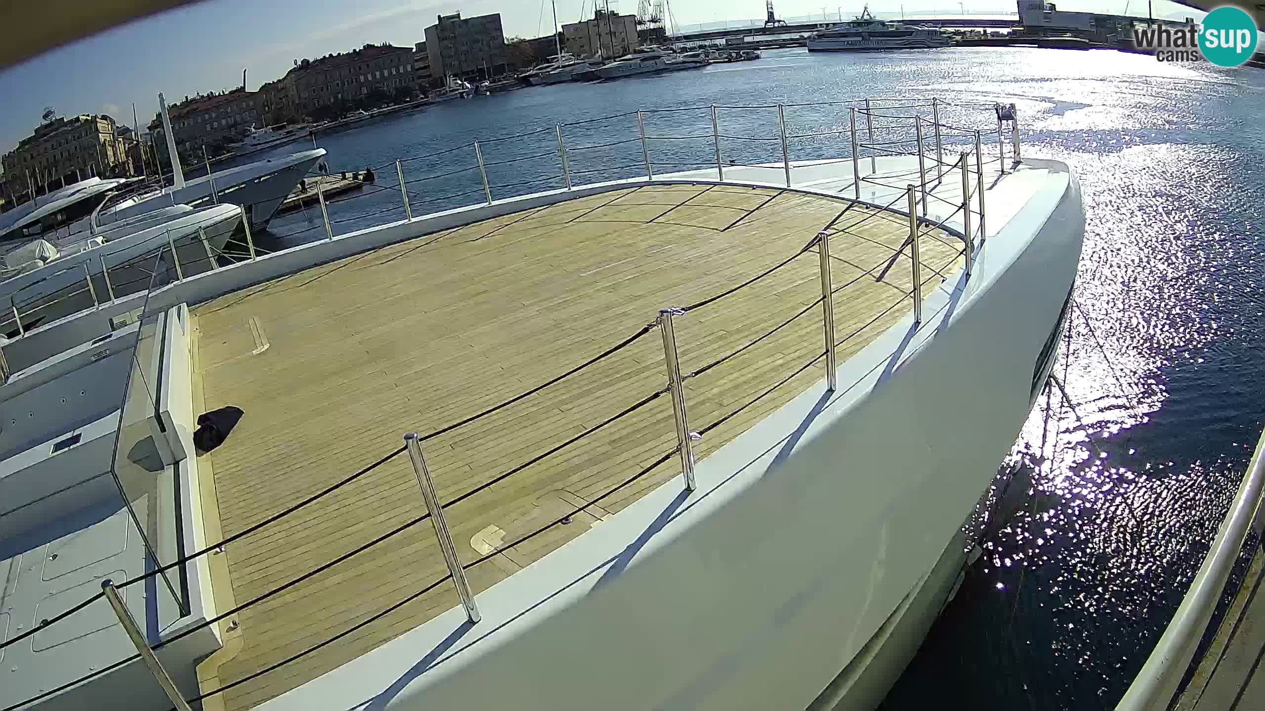 Rijeka – Botel Marina web kamera