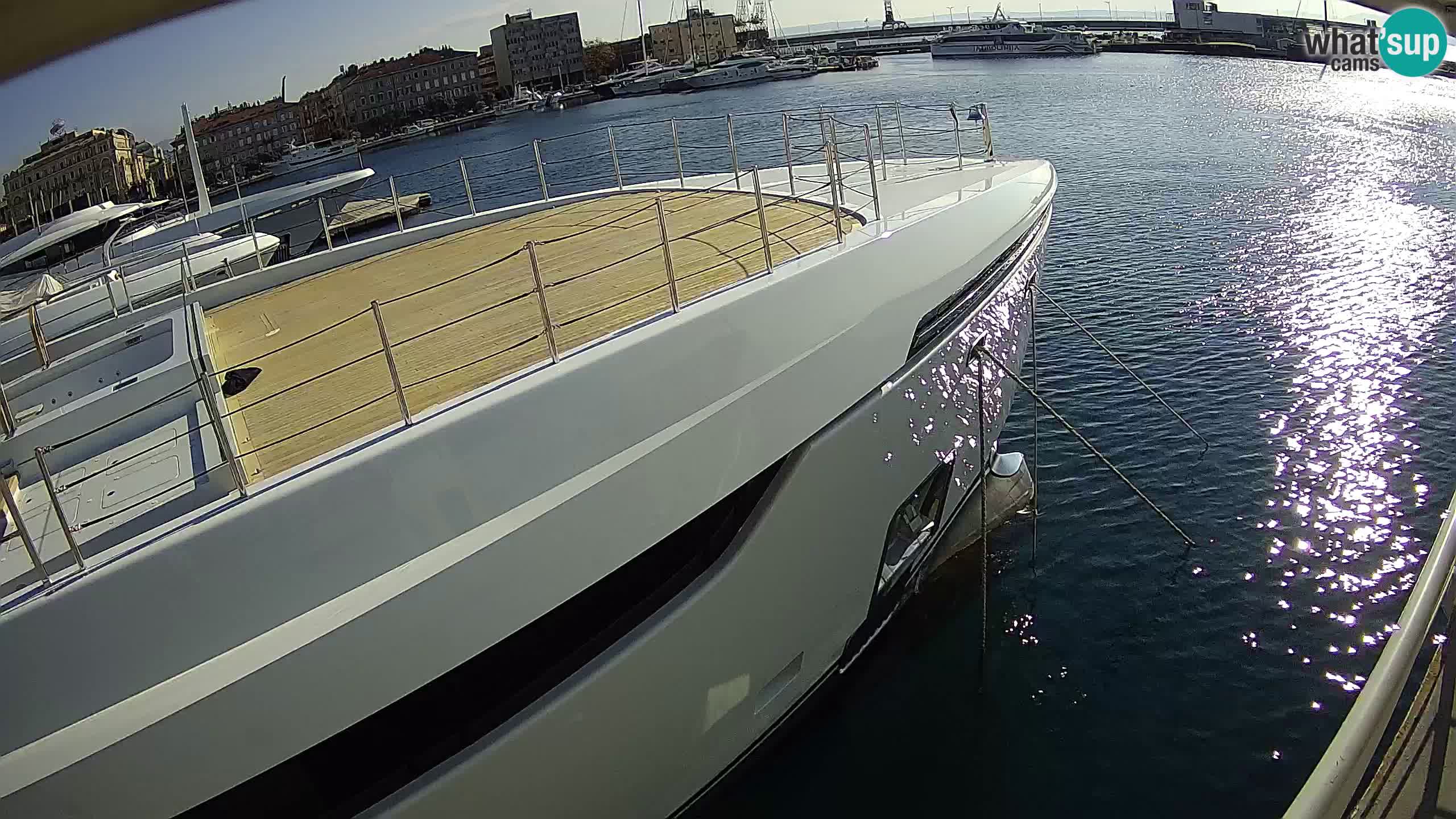 Rijeka – Botel Marina web kamera