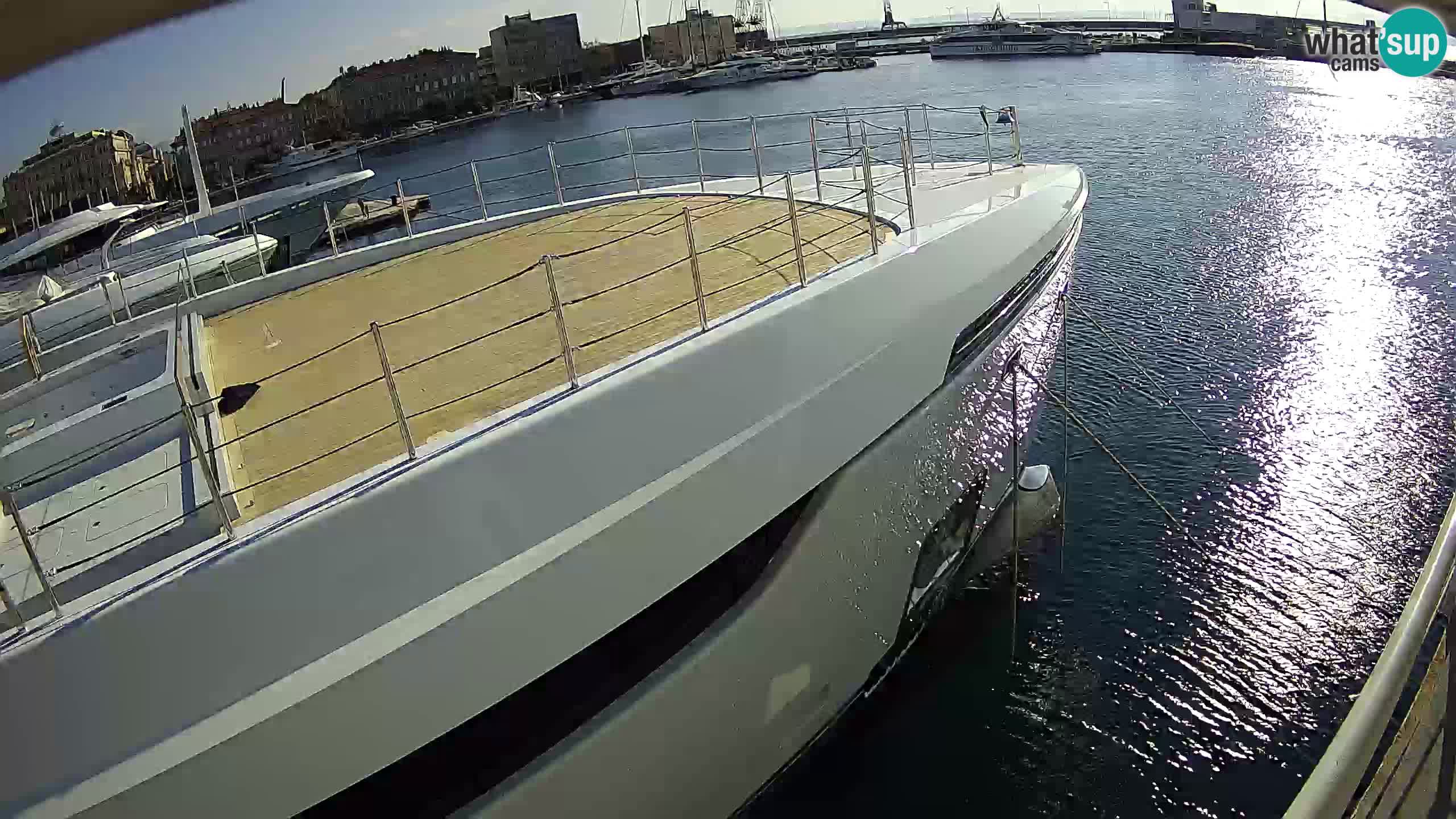 Reka – Botel Marina spletna kamera