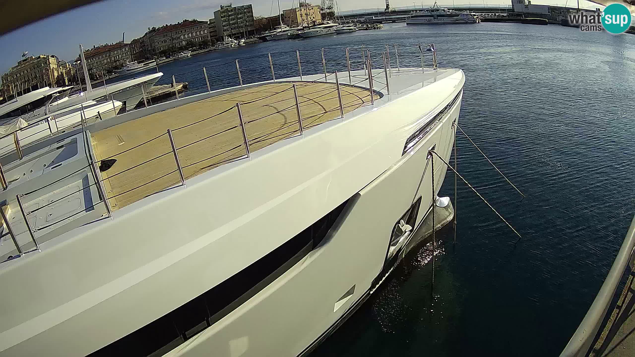 Rijeka – Botel Marina webcam en direct