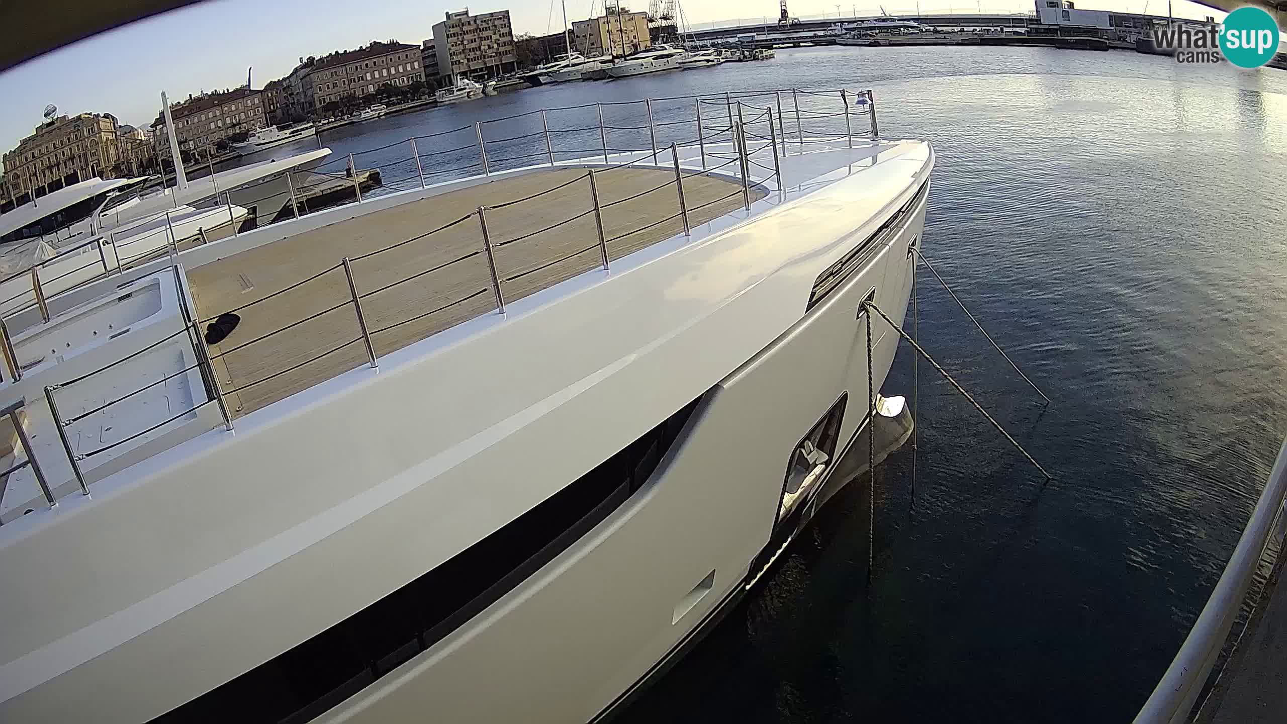 Rijeka – Botel Marina webcam en direct