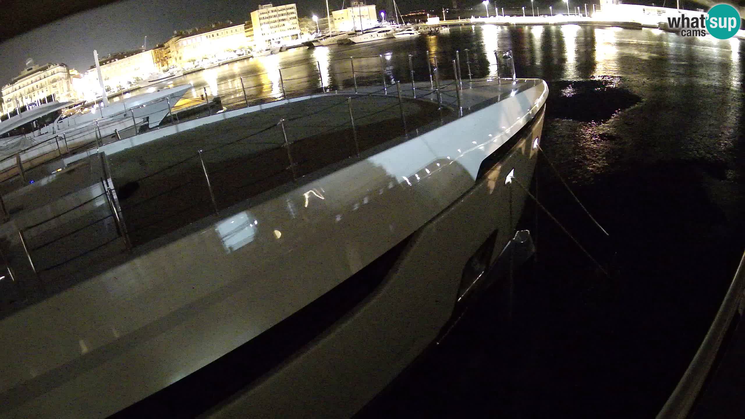 Rijeka – Botel Marina webcam en direct
