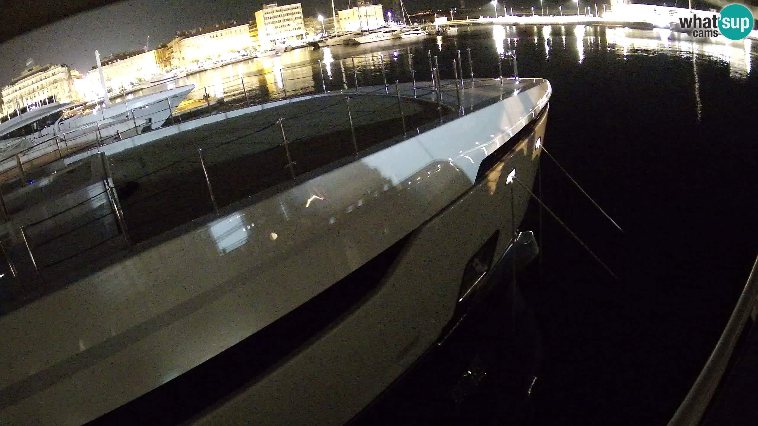 Botel Marina cámara web en vivo Rijeka