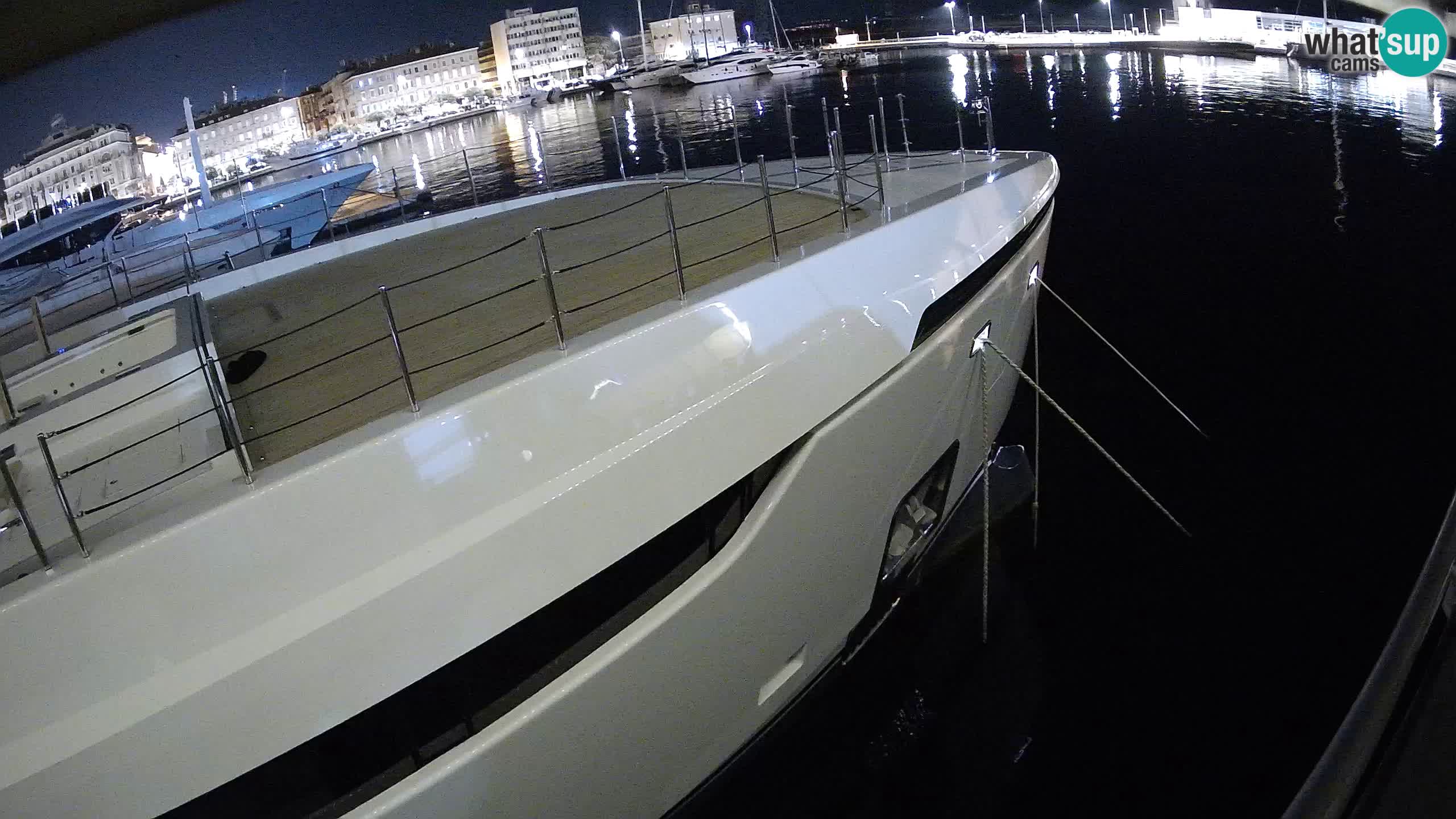 Botel Marina cámara web en vivo Rijeka