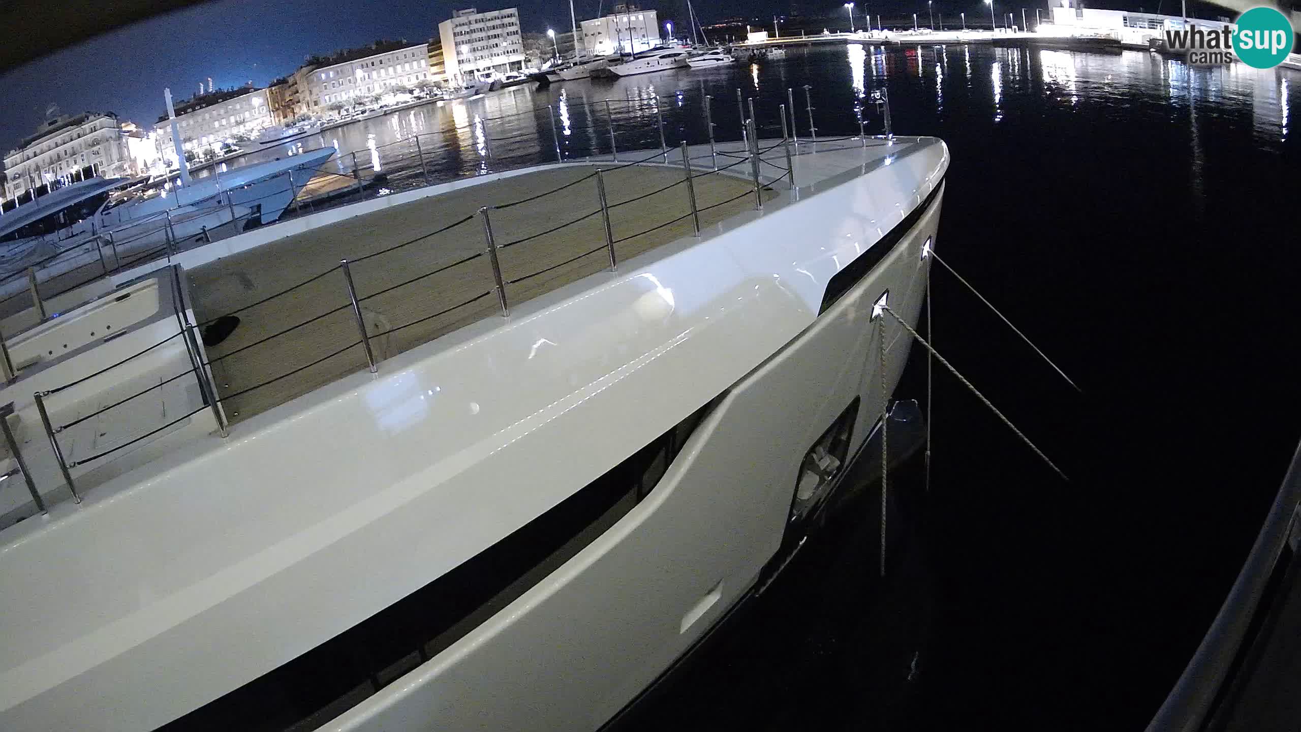 Rijeka – Botel Marina web kamera