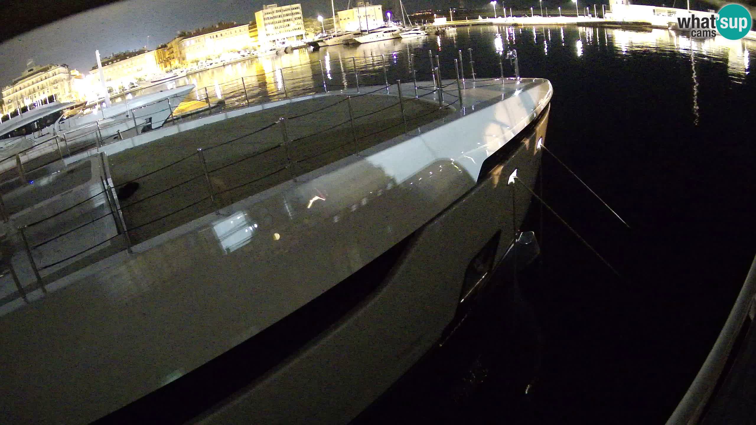 Rijeka – Botel Marina web kamera