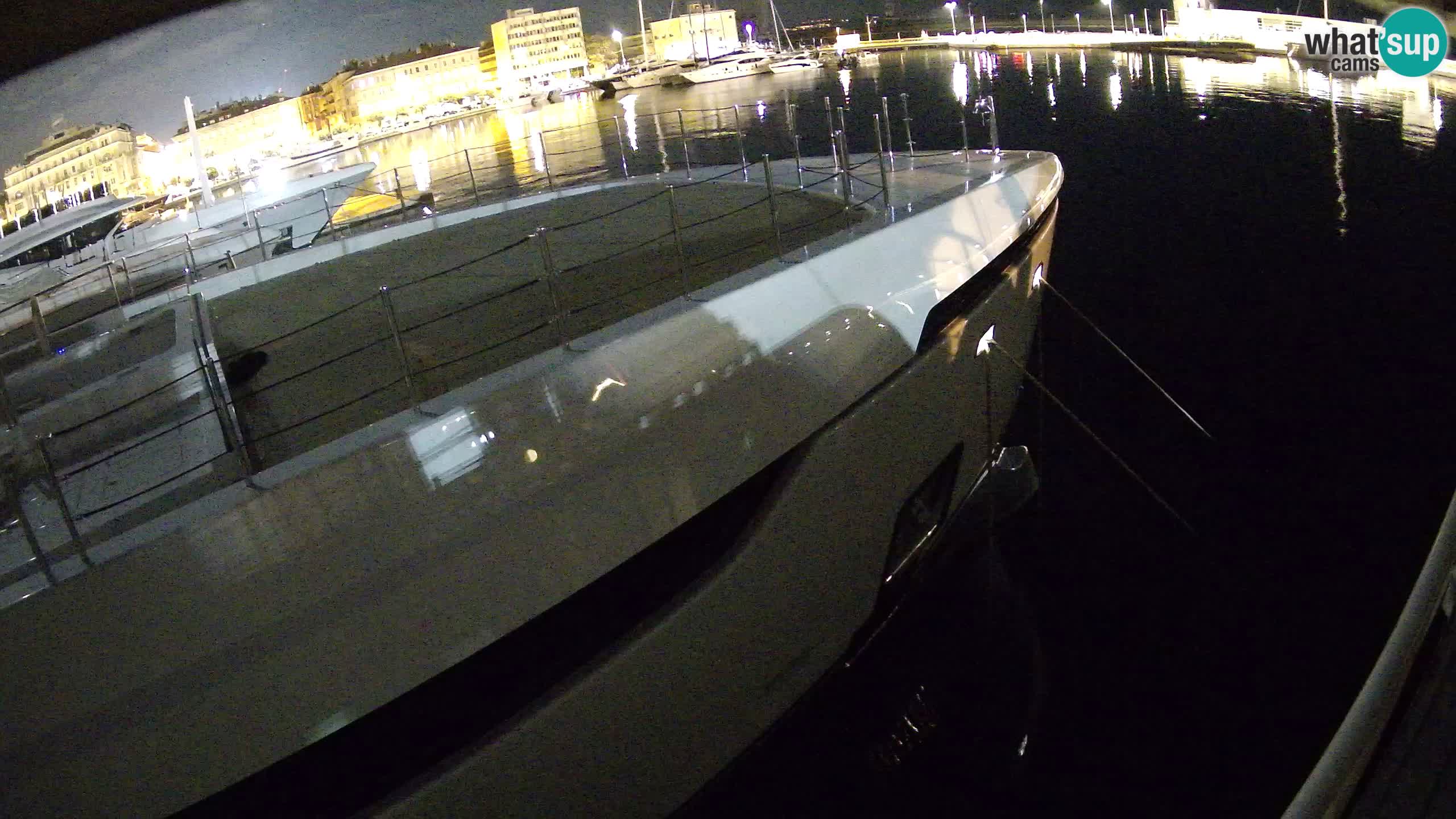 Reka – Botel Marina spletna kamera