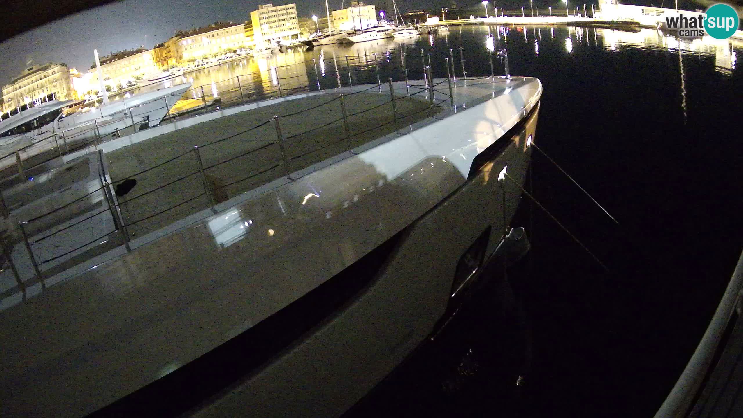 Reka – Botel Marina spletna kamera